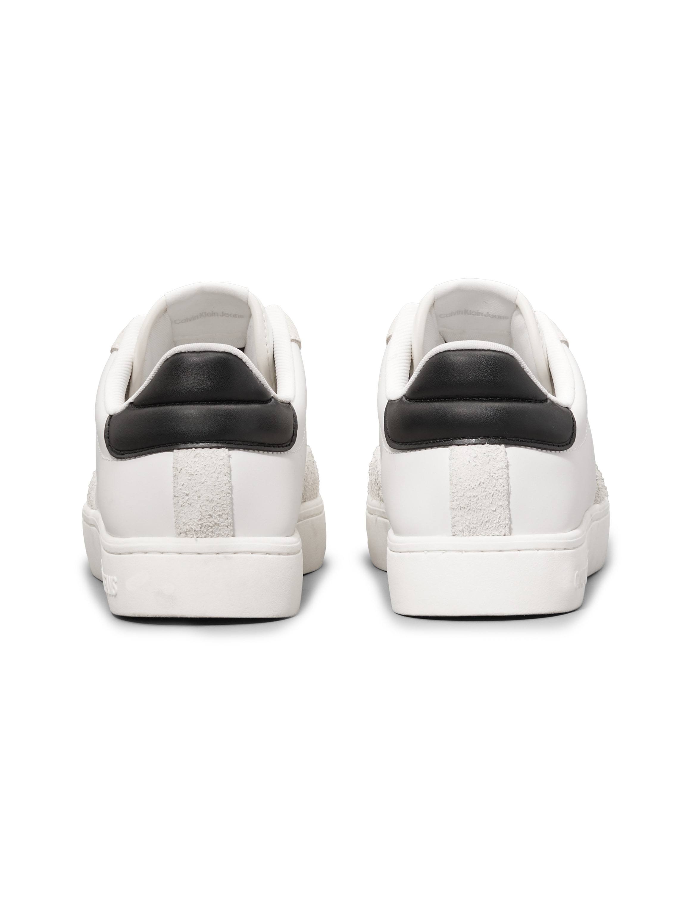 Calvin Klein Jeans Plateausneaker »CLASSIC CUPSOLE LOW MG MIX«, Schnürschuh, Halbschuh, Freizeitschuh mit gepolstertem Schaftrand