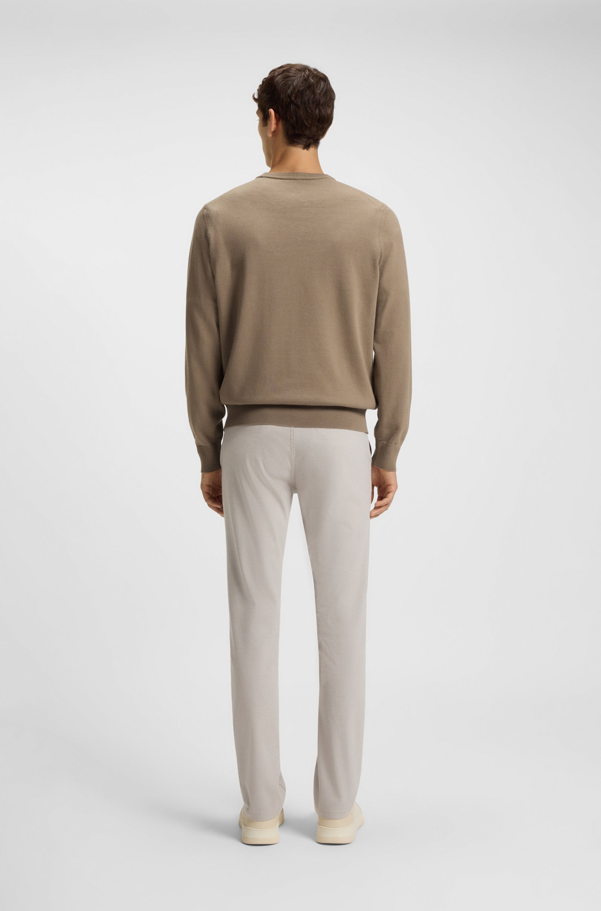 BOSS ORANGE Strickpullover »Kanovano«, mit Rundhalsausschnitt