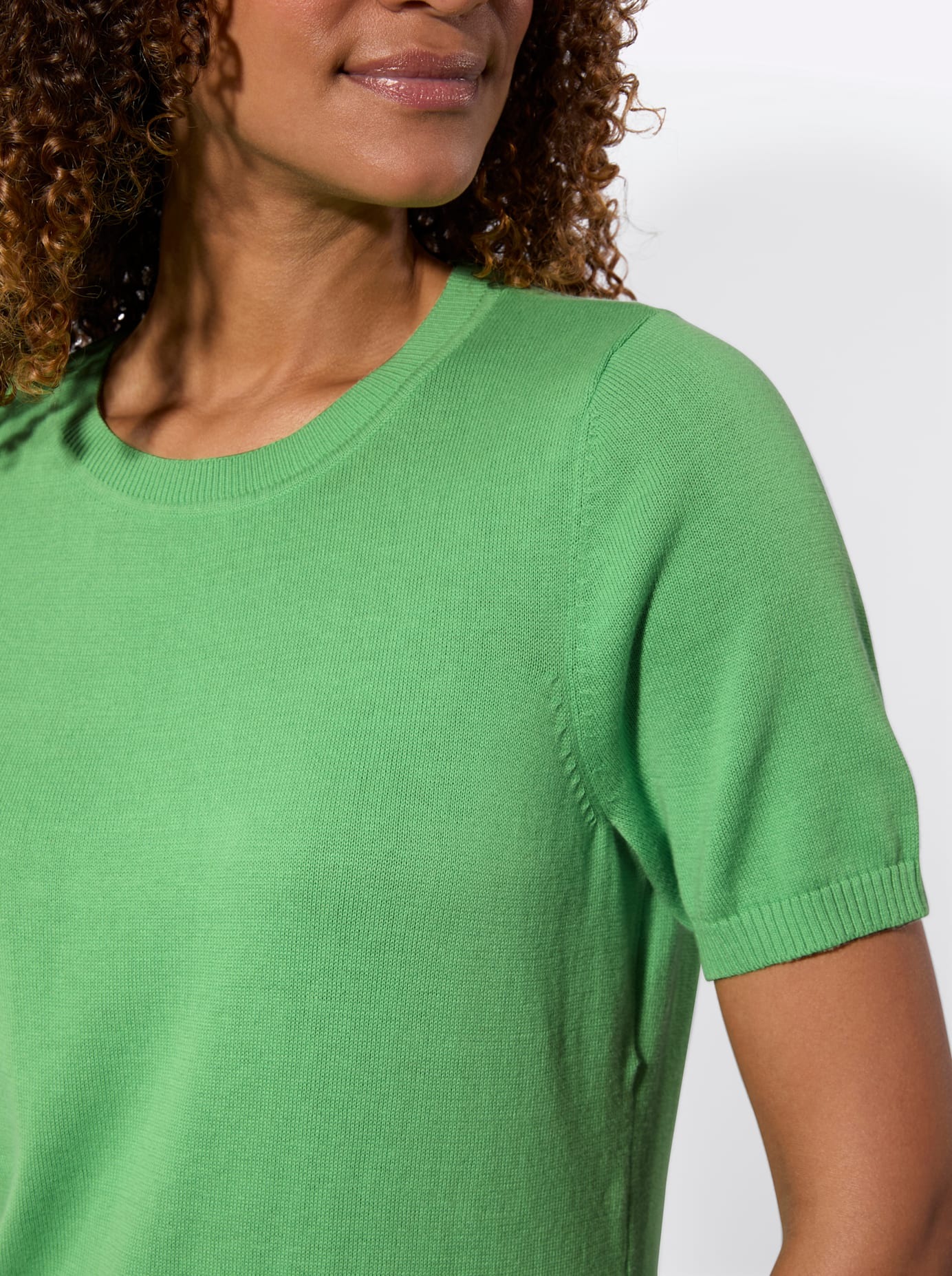 Casual Looks Kurzarmpullover »Kurzarm-Pullover«