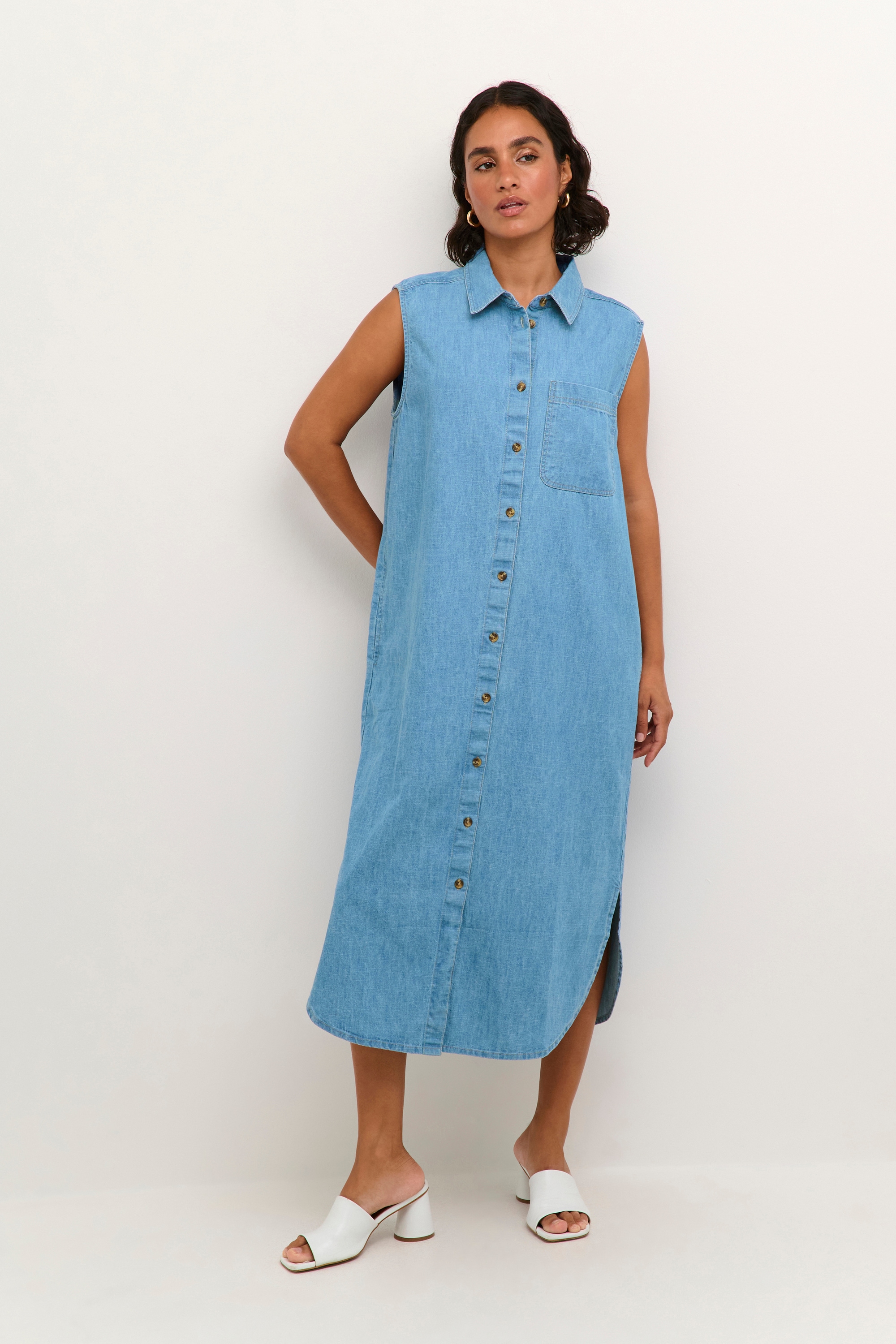 KAFFE Midikleid »Kleid KAlouise«