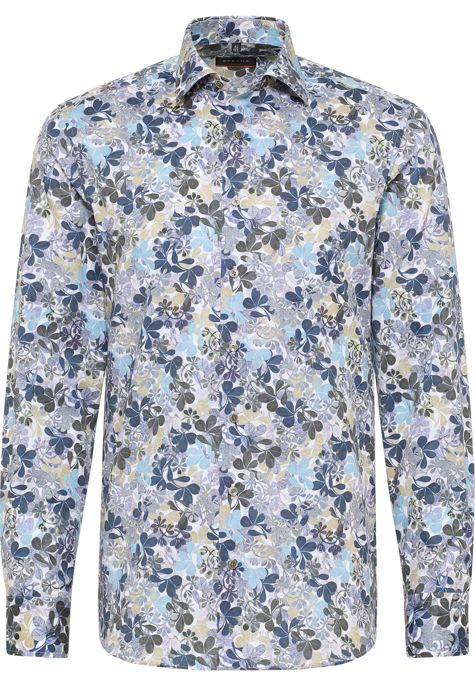 Eterna Langarmhemd »SLIM FIT« NON IRON (bügelfrei)