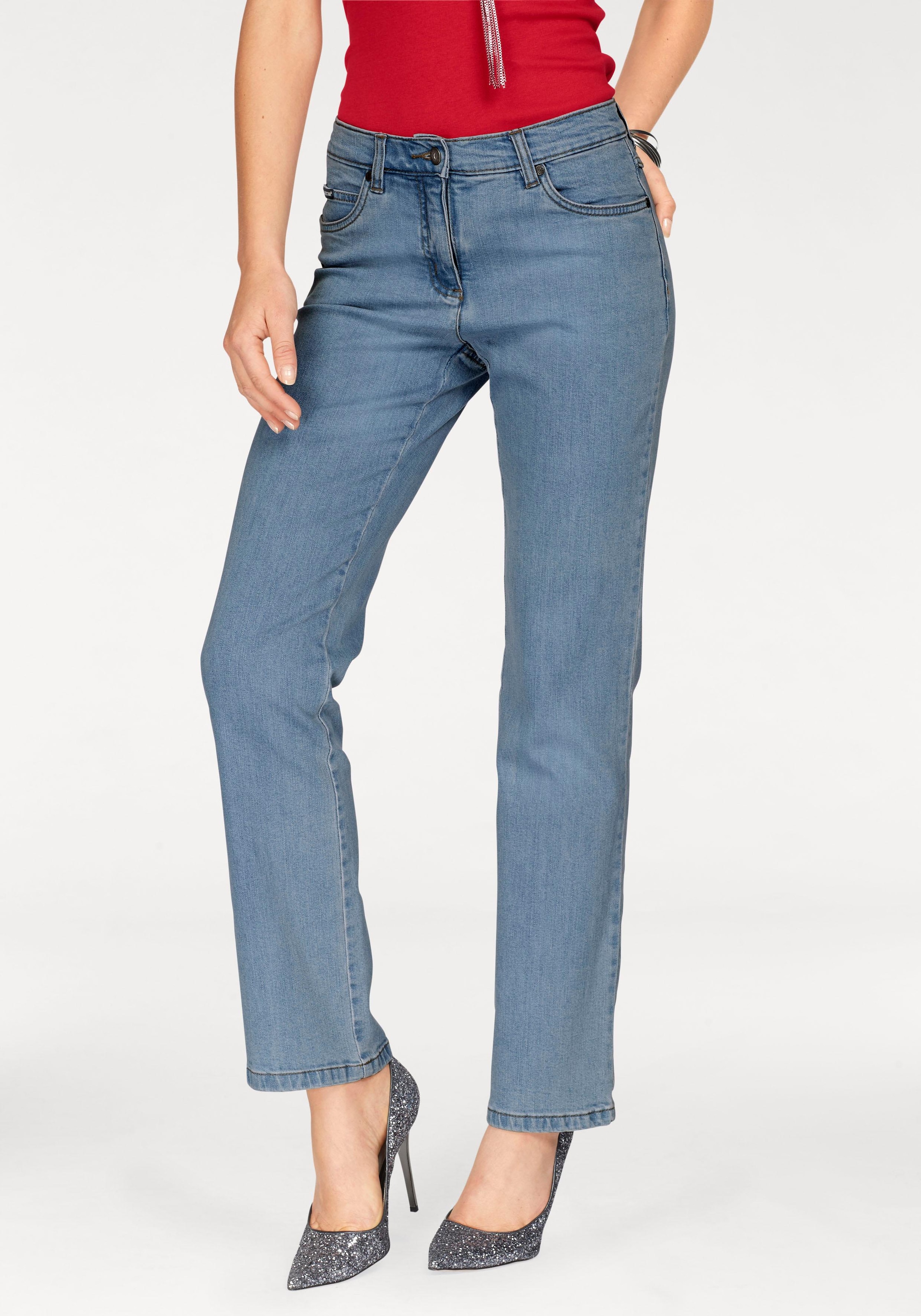 Arizona Gerade Jeans »Annett«, High Waist