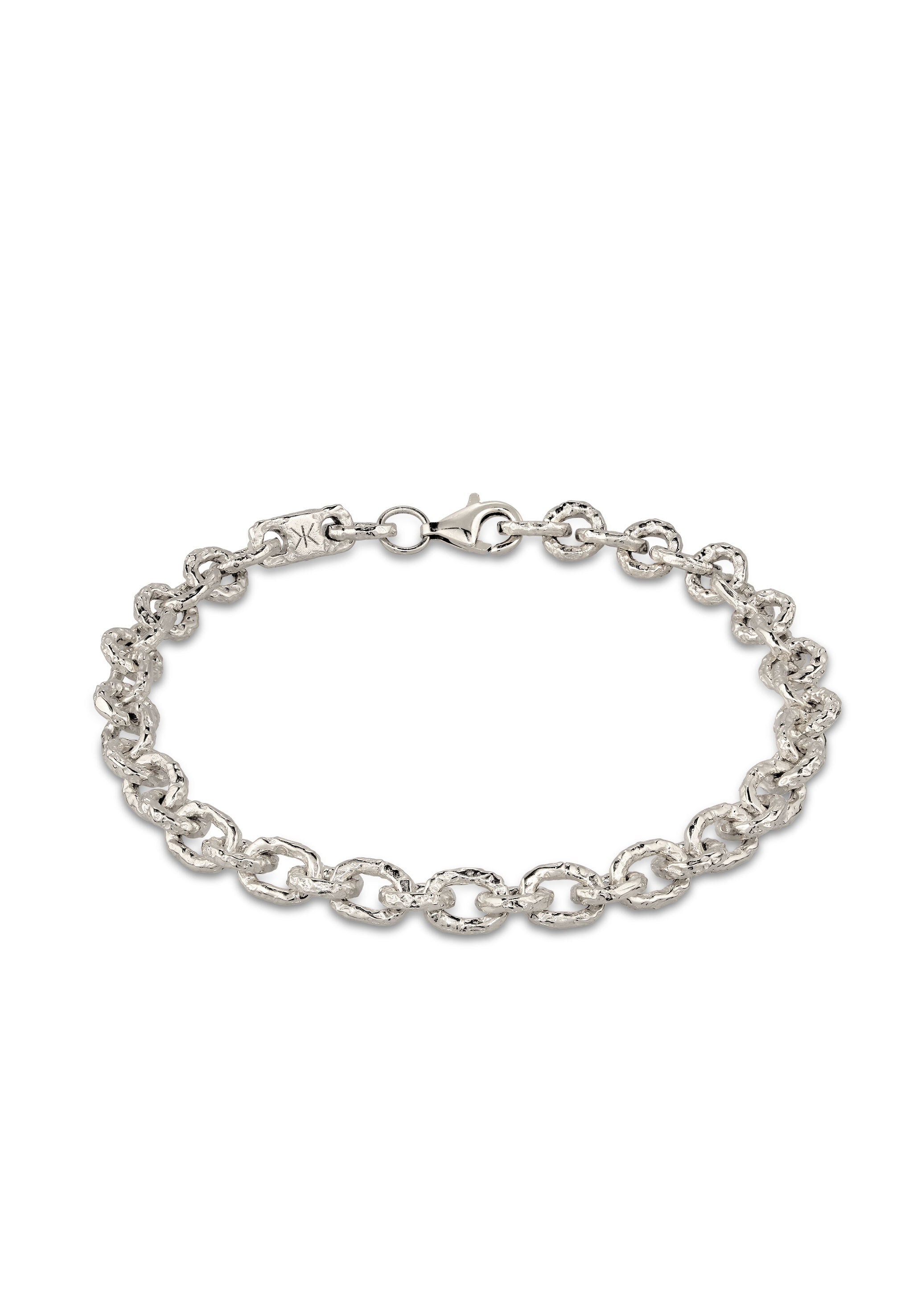 Kuzzoi »Armband Rolo Kettenarmband 925 Sterling Silber«