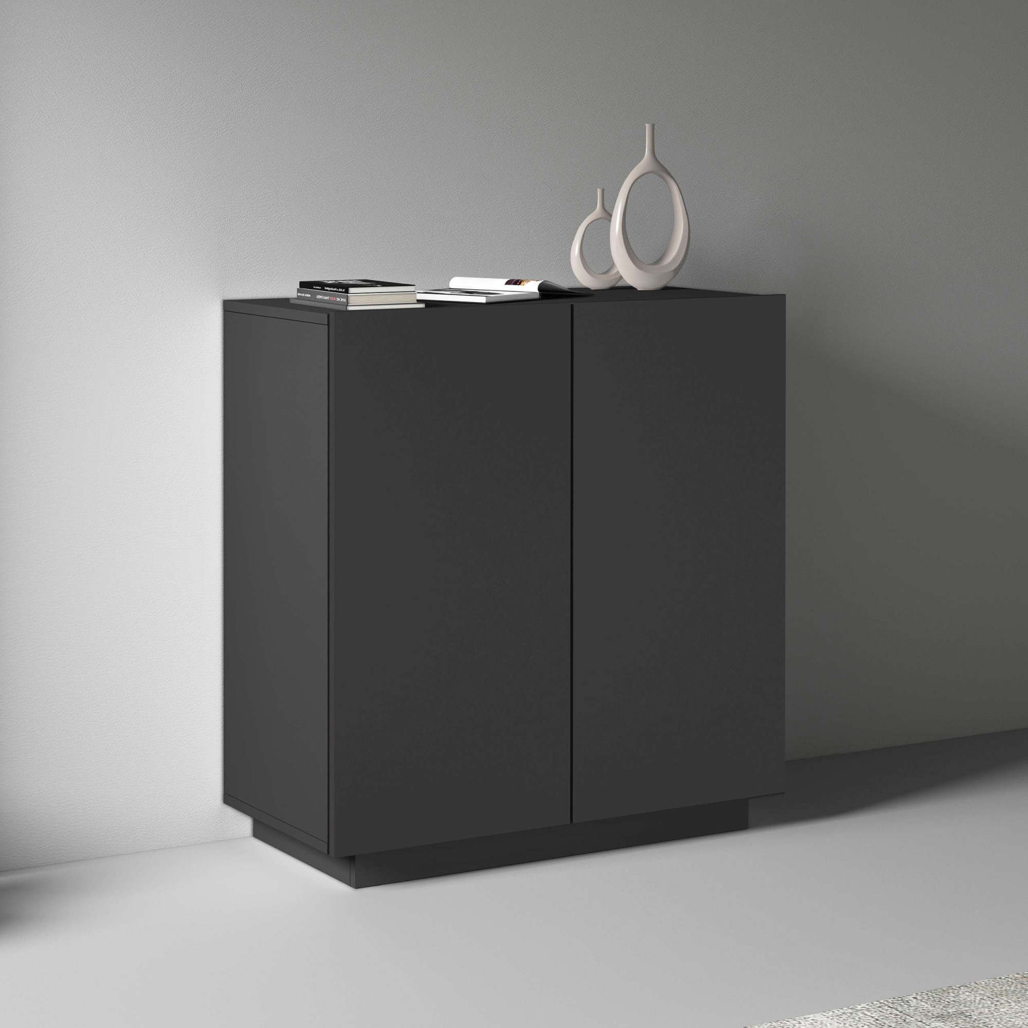 INOSIGN Aktenschrank »Essential, Mehrzweckschrank, Büroschrank mit 2 Türen«, & verstellbaren Einlegeböden, Höhe 86 oder 166 cm, Made in Italy