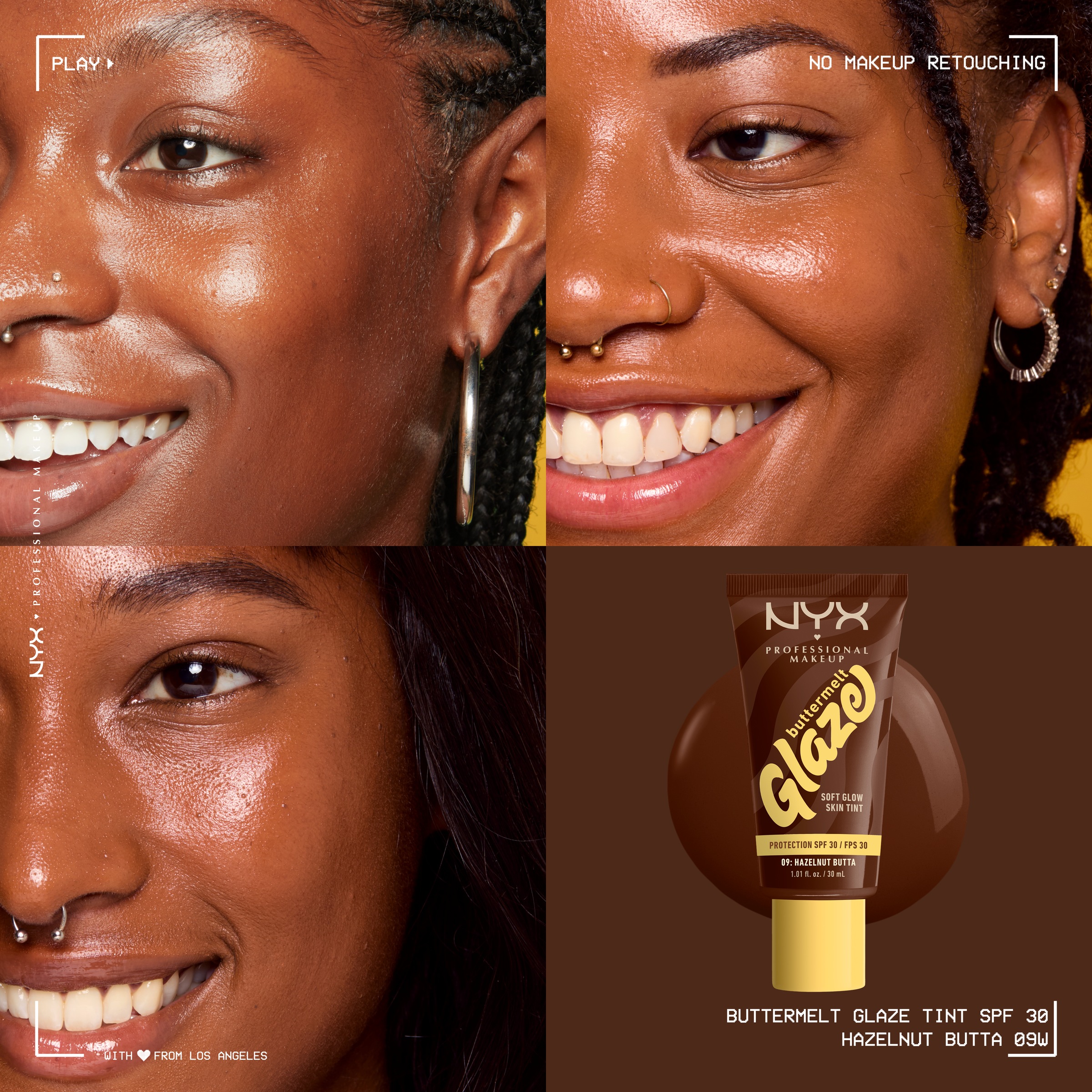 NYX Foundation »NYX Professional Makeup Buttermelt Glaze Foundation LSF 30«