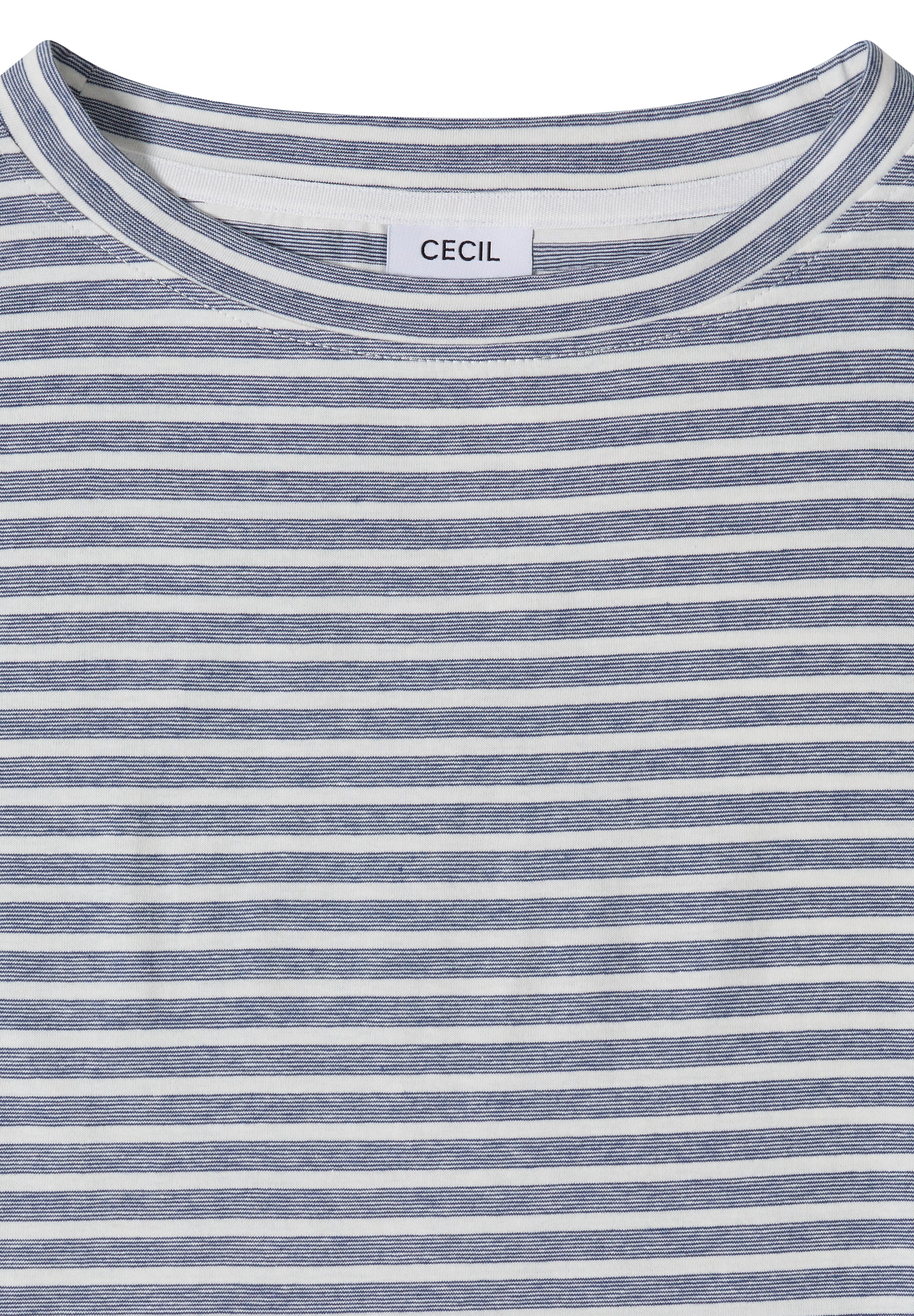 Cecil Kurzarmshirt Sommershirt im Streifen-Look