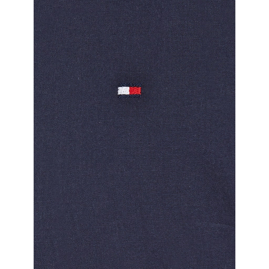 Tommy Hilfiger Langarmhemd »SOLID STRETCH POPLIN SHIRT L/S«