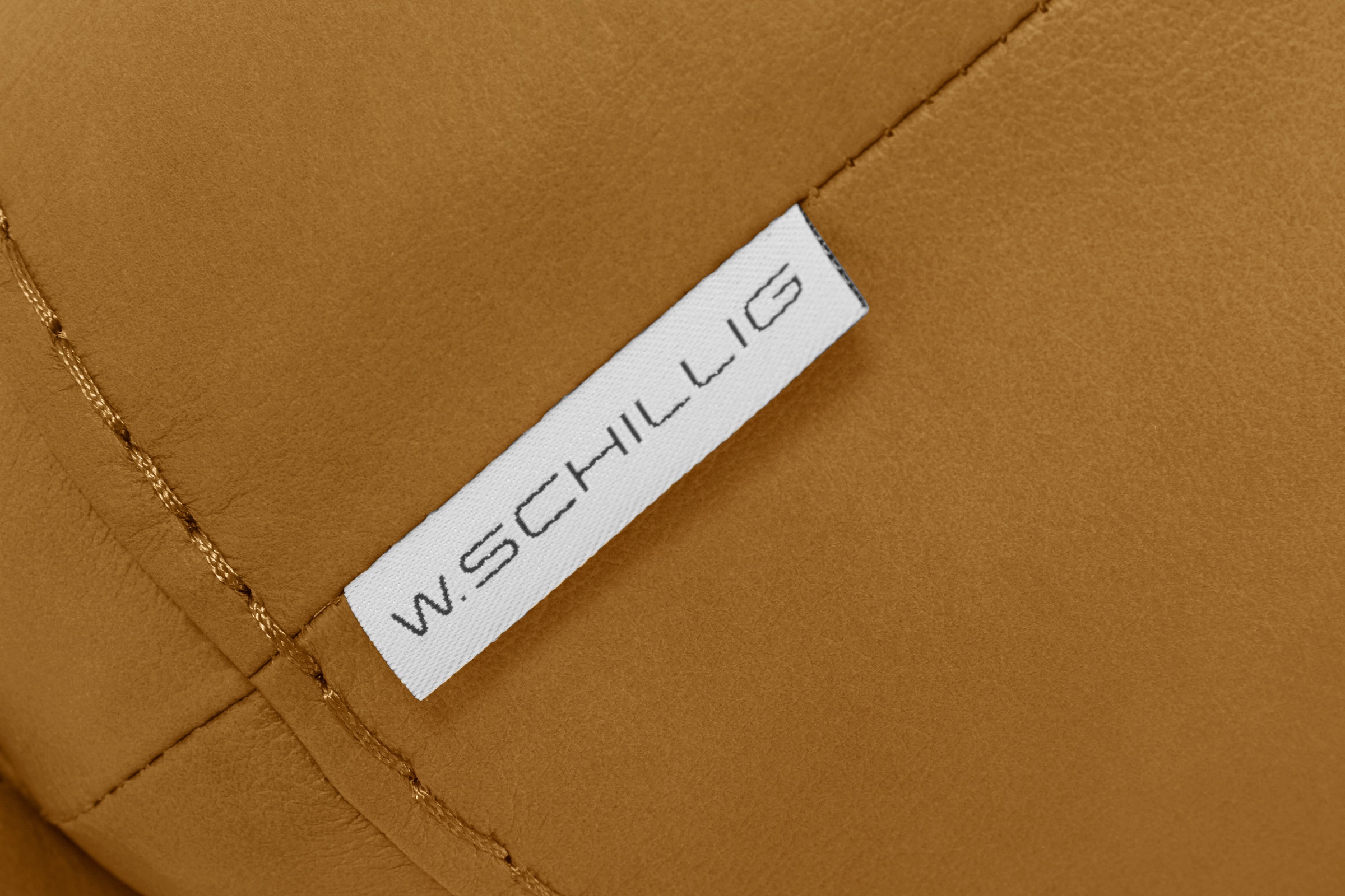 W.SCHILLIG Hocker »montanaa«, mit Metallkufen in Chrom glänzend, Breite 141 cm