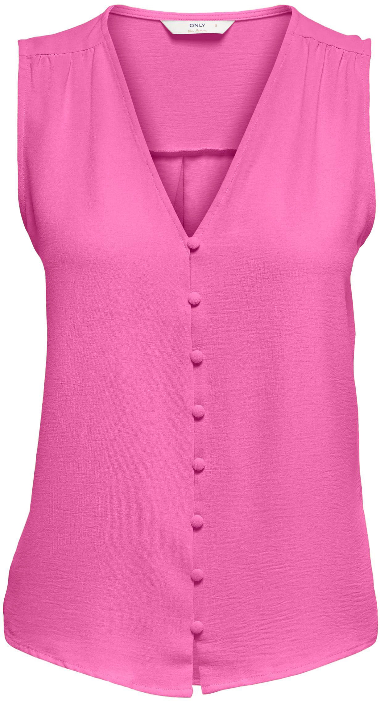 Only Blusentop »ONLMETTE SL BUTTON DOWN TOP WVN«