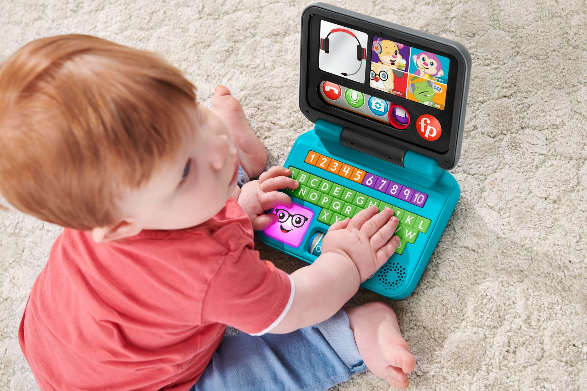 Fisher-Price® Kindercomputer »Lernspaß Laptop«, mit Licht und Musik