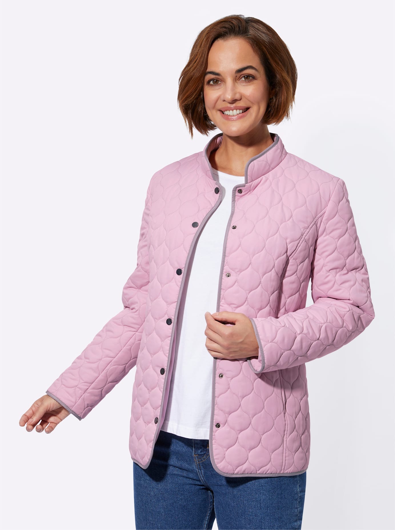 Classic Basics Steppjacke, ohne Kapuze