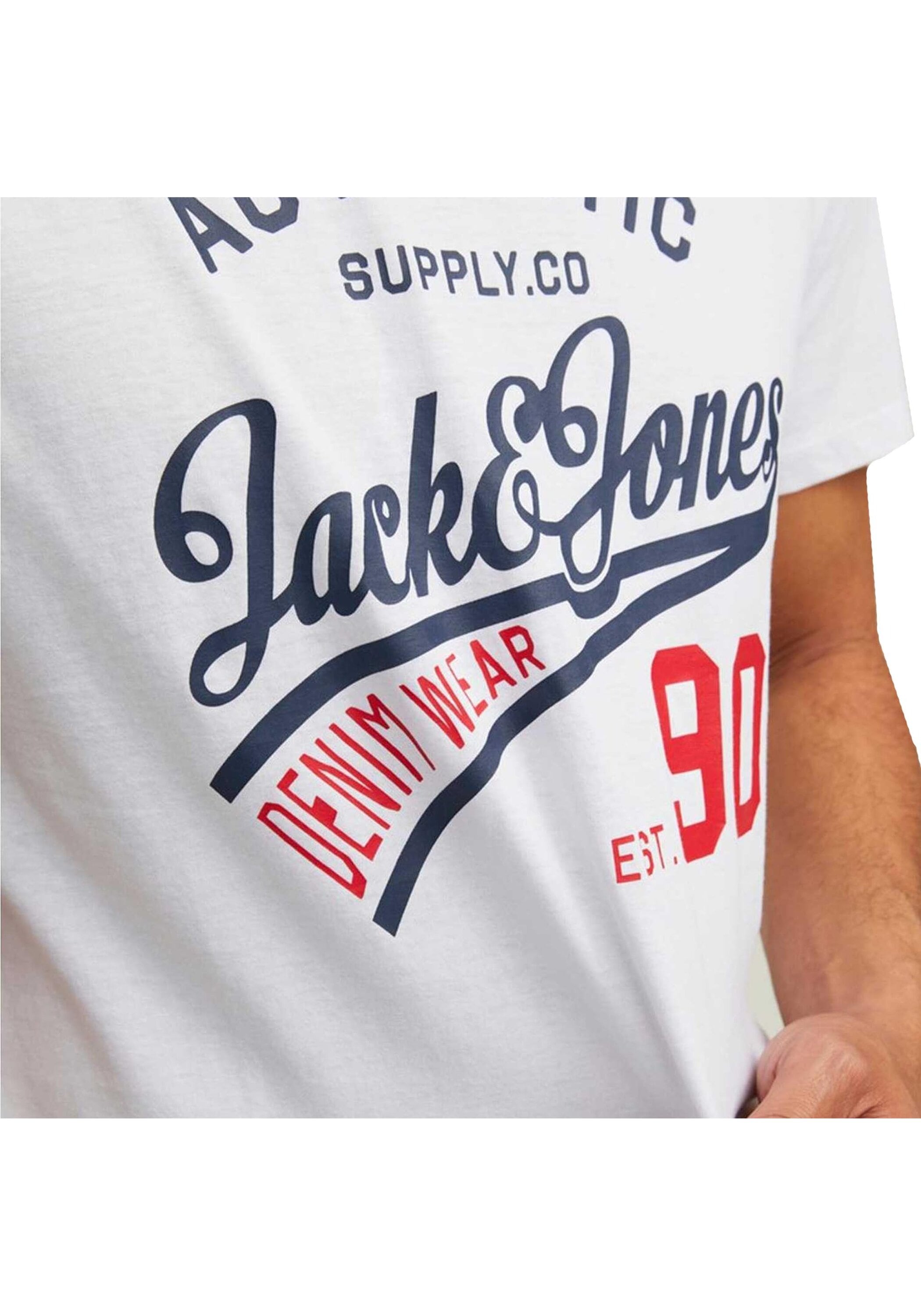 Jack & Jones T-Shirt »T-Shirt JJETHAN TEE CREW NECK 3PK 3er Pack«