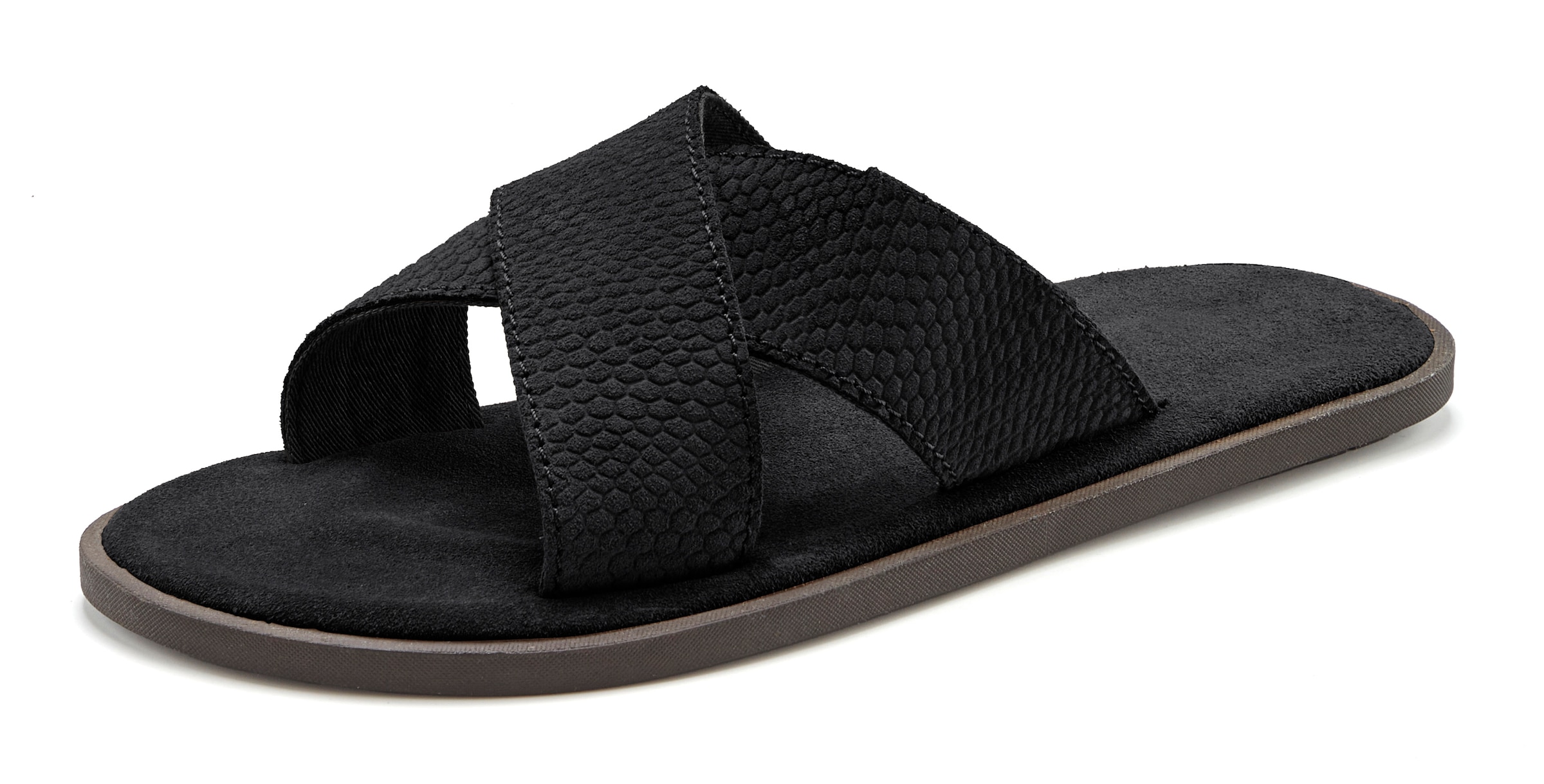 Beachtime Pantolette »Sommerschuhe, offener Schuh, Sandale«  NEU aus weichem Leder mit leichter Sohle