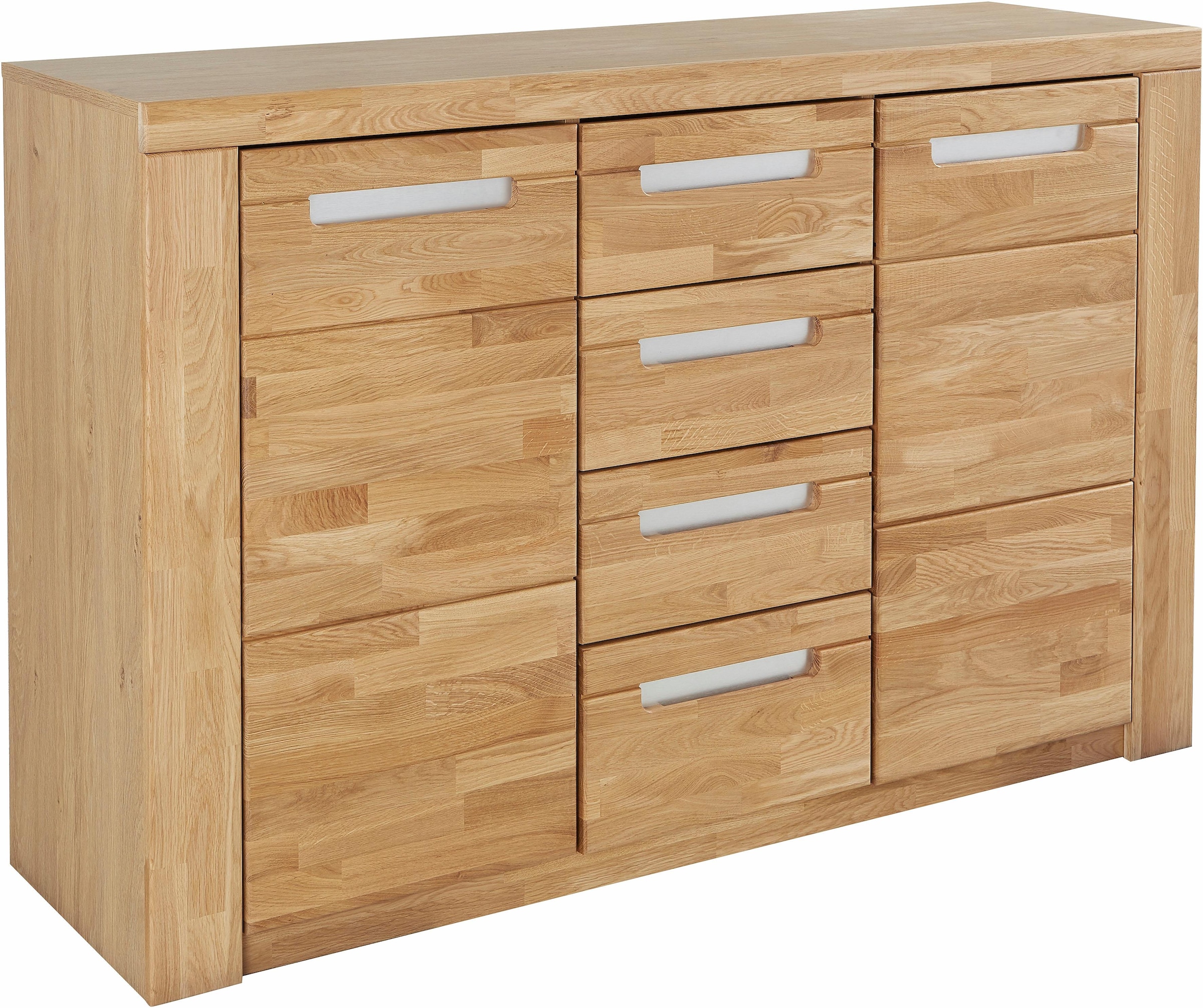 Home affaire Sideboard »Kolding« Breite 140 cm mit 4 Schubkästen