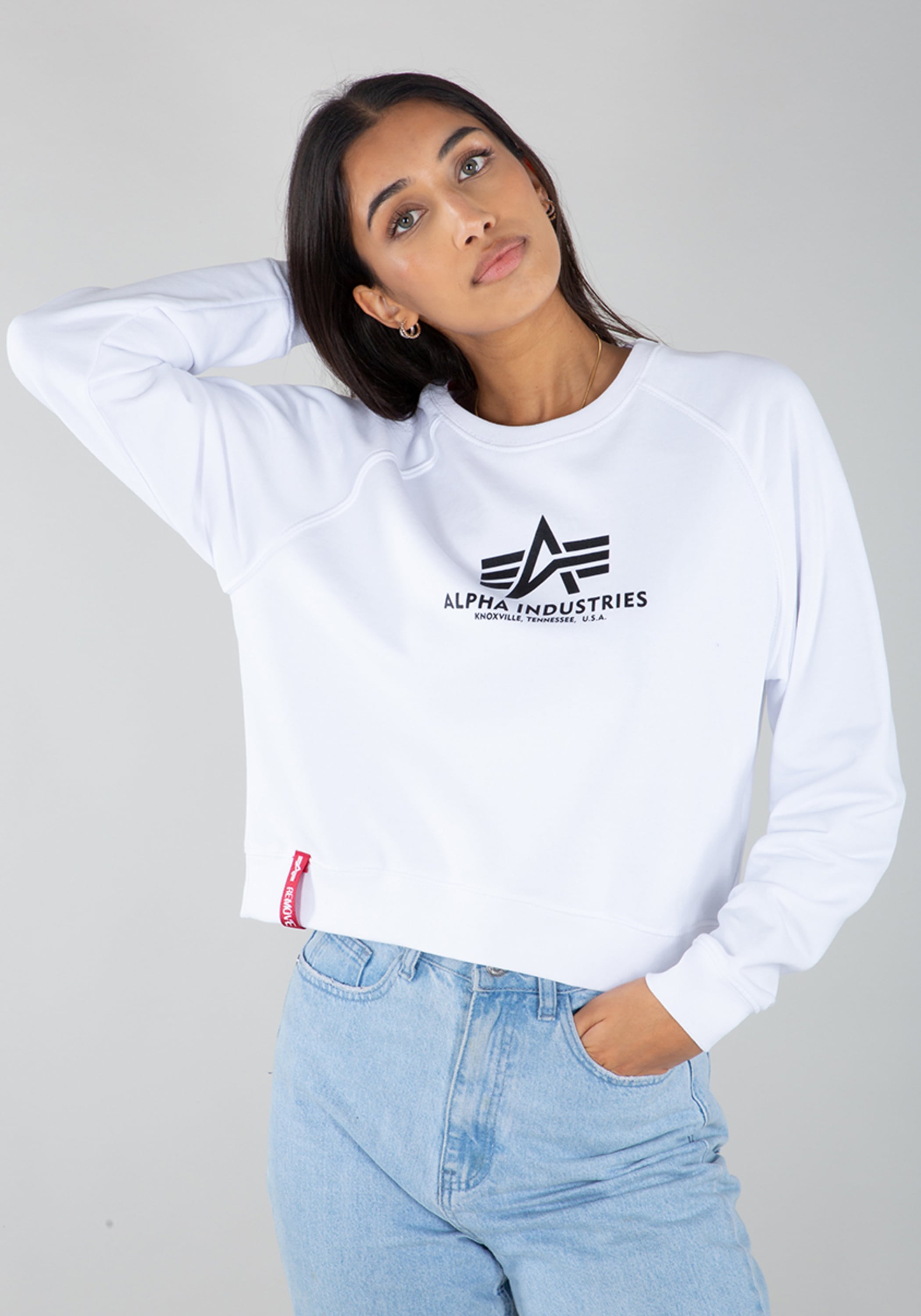 Alpha Industries Sweater »Alpha Industries Women - Sweatshirts Basic Boxy Sweater Women«