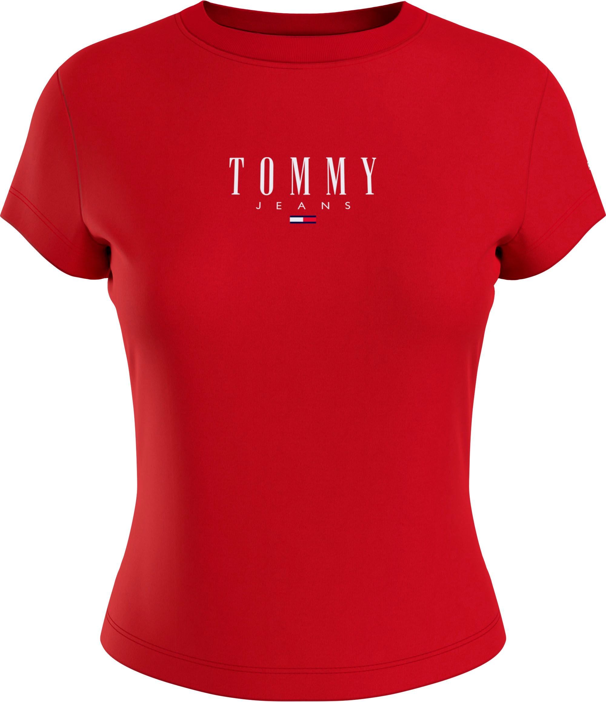 BBY OTTO Tommy Online Logostickerei Logodruck im T-Shirt ESSENTIAL Shop »TJW LOGO und mit Jeans 2«,