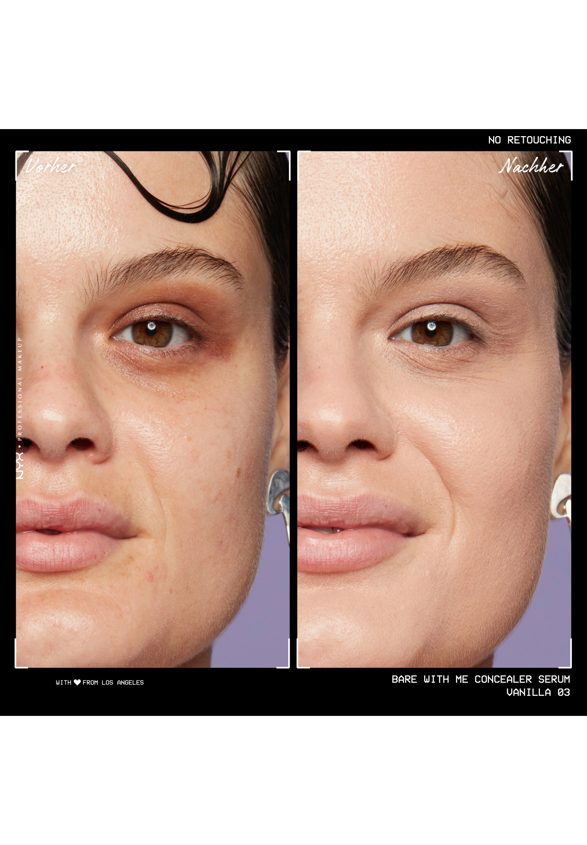 NYX PROFESSIONAL MAKEUP Concealer »Bare With Me Concealer Serum« mittlere Deckkraft, kaschiert, rote oder entzündete Hautstellen