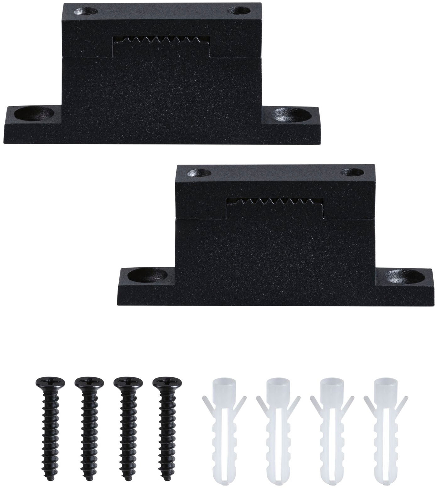 Paulmann Hängeleuchte »ULine Zubehör 2er-Pack Gurt Halter  2er-Set  Schwarz« 2 Stk.