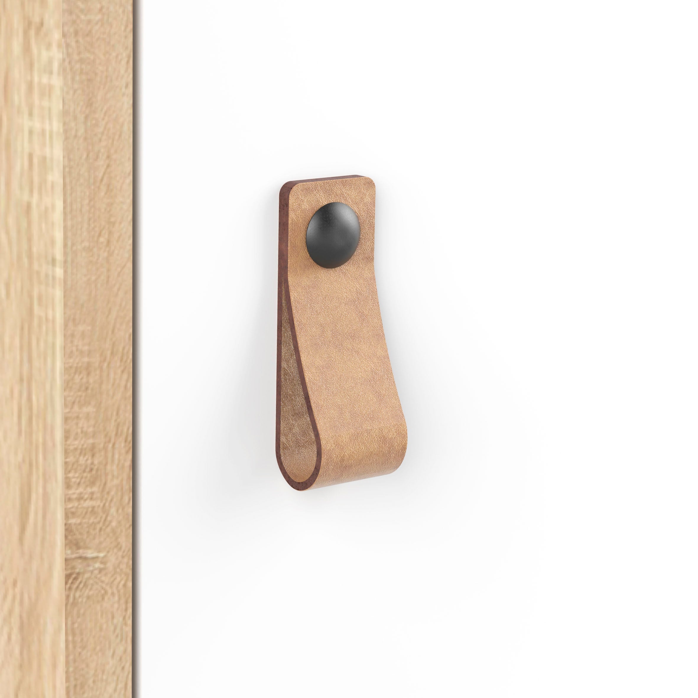 TemaHome Schreibtisch »OXFORD«, Ledergriff