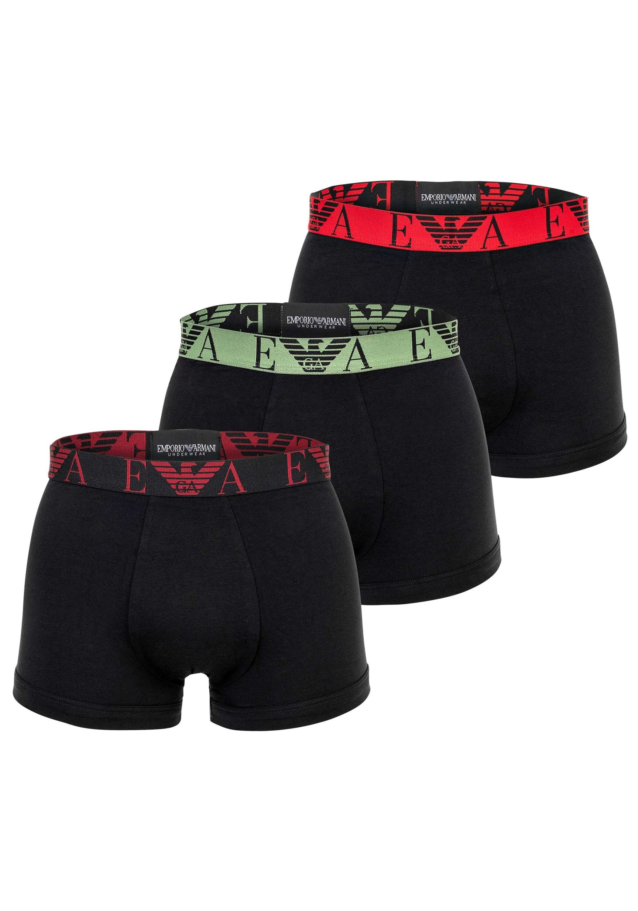 Emporio Armani Boxershorts »Boxershort BOLD MONOGRAM 3er Pack«