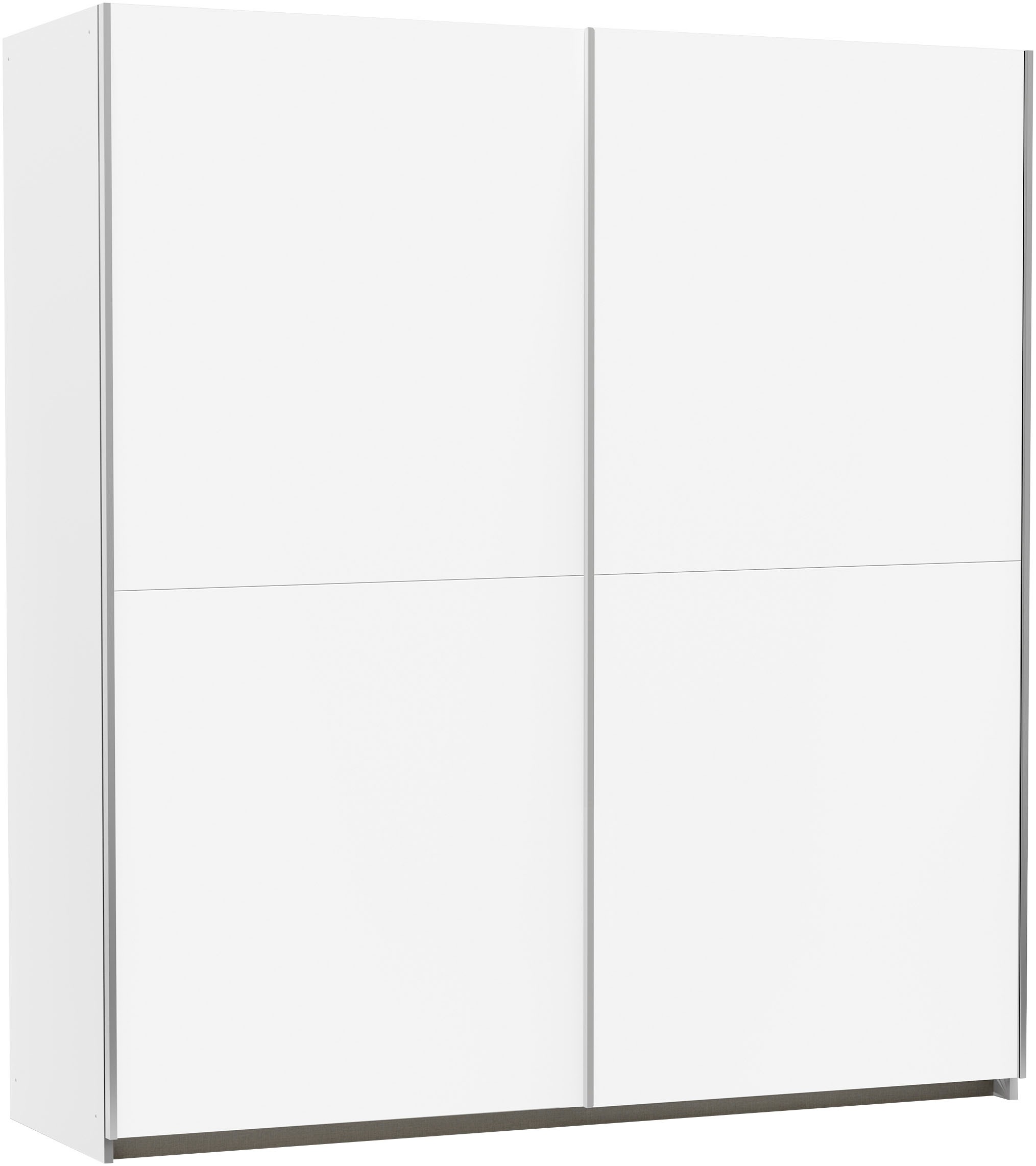 rauch Schwebetürenschrank »Kleiderschrank Schrank Garderobe SATURN mit 3 Ausstattungsvarianten«, 3 verschiedene Ausstattungsvarianten Griffe aus Metall MADE IN GERMANY