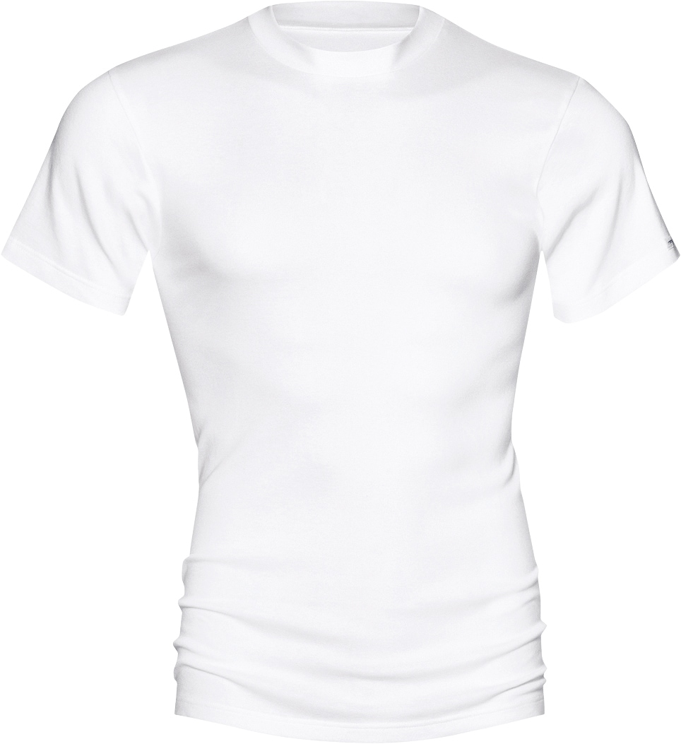 Mey Unterziehshirt »SERIE NOBLESSE«, ohne Seitennähte, Feinripp, Rundhalsausschnitt, Kurzarm, atmungsaktiv