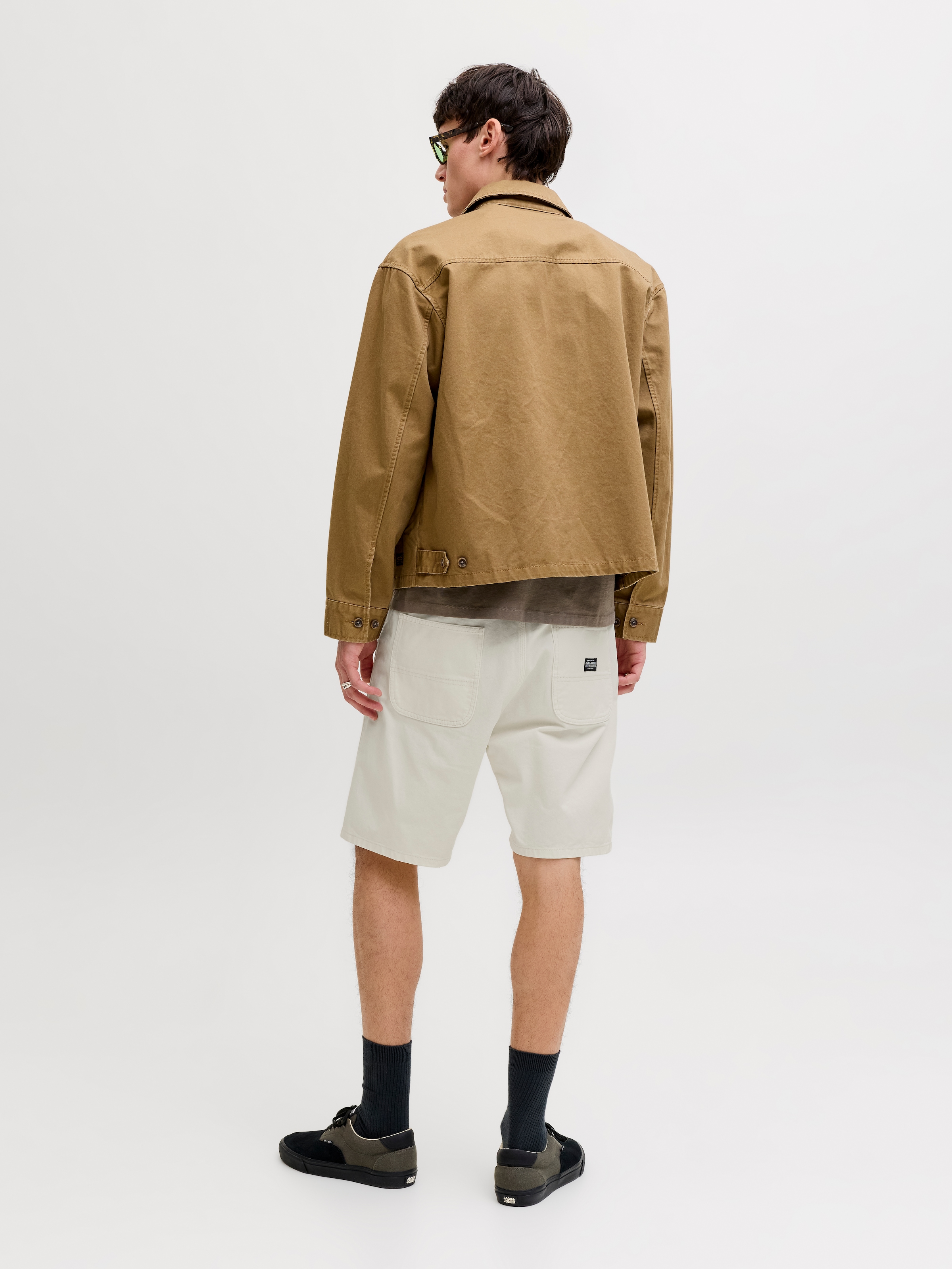 Jack & Jones Chinoshorts »JPSTTONY RAYE WORKER SHORT MID SN«  Baumwolle, 5-Pocket Style