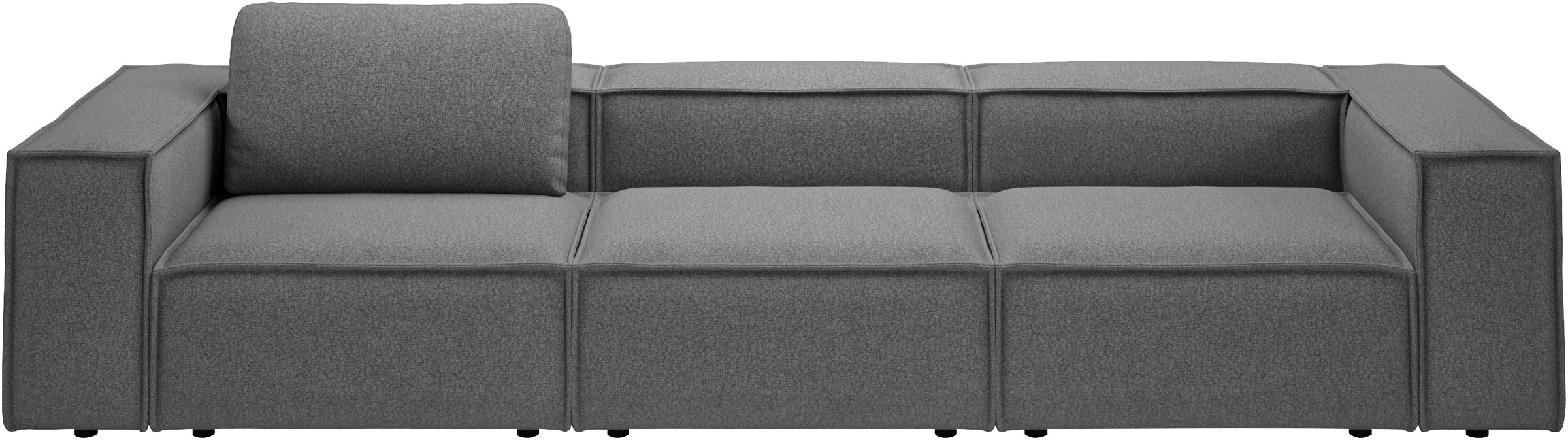 Places of Style 3,5-Sitzer »Watertown, modernes Big-Sofa XXL, 336 cm Breite, auch in Feincord«, Riesiges Designersofa mit viel Platz & weichen Bezügen in Trendfarben