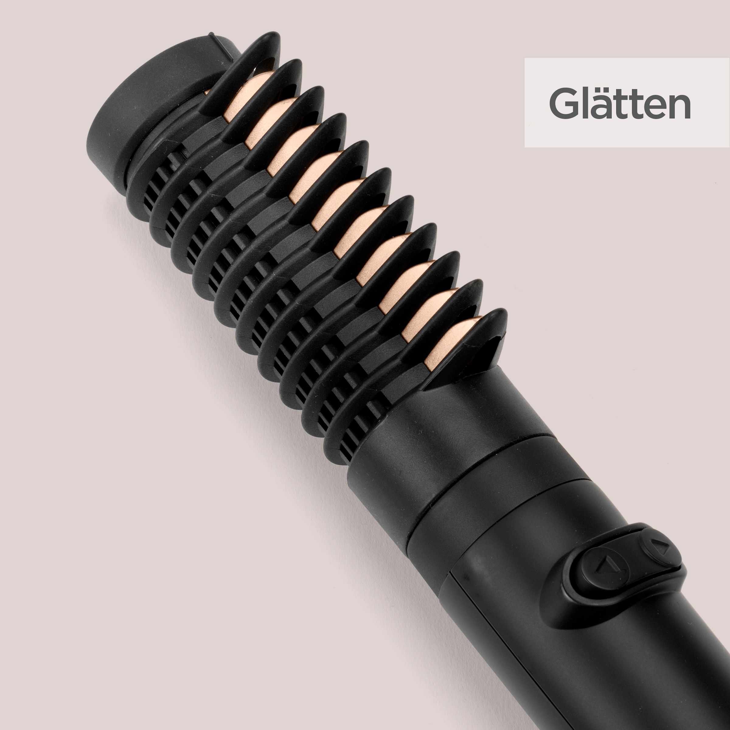 BaByliss Warmluftbürste »Big Hair Luxe Warmluftbürste mit 4 Aufsätzen, AS970E« 4 Aufsätze 650W Rundbürstenföhn, Rotierend, Ionen-Technologie, 4 Aufsätze