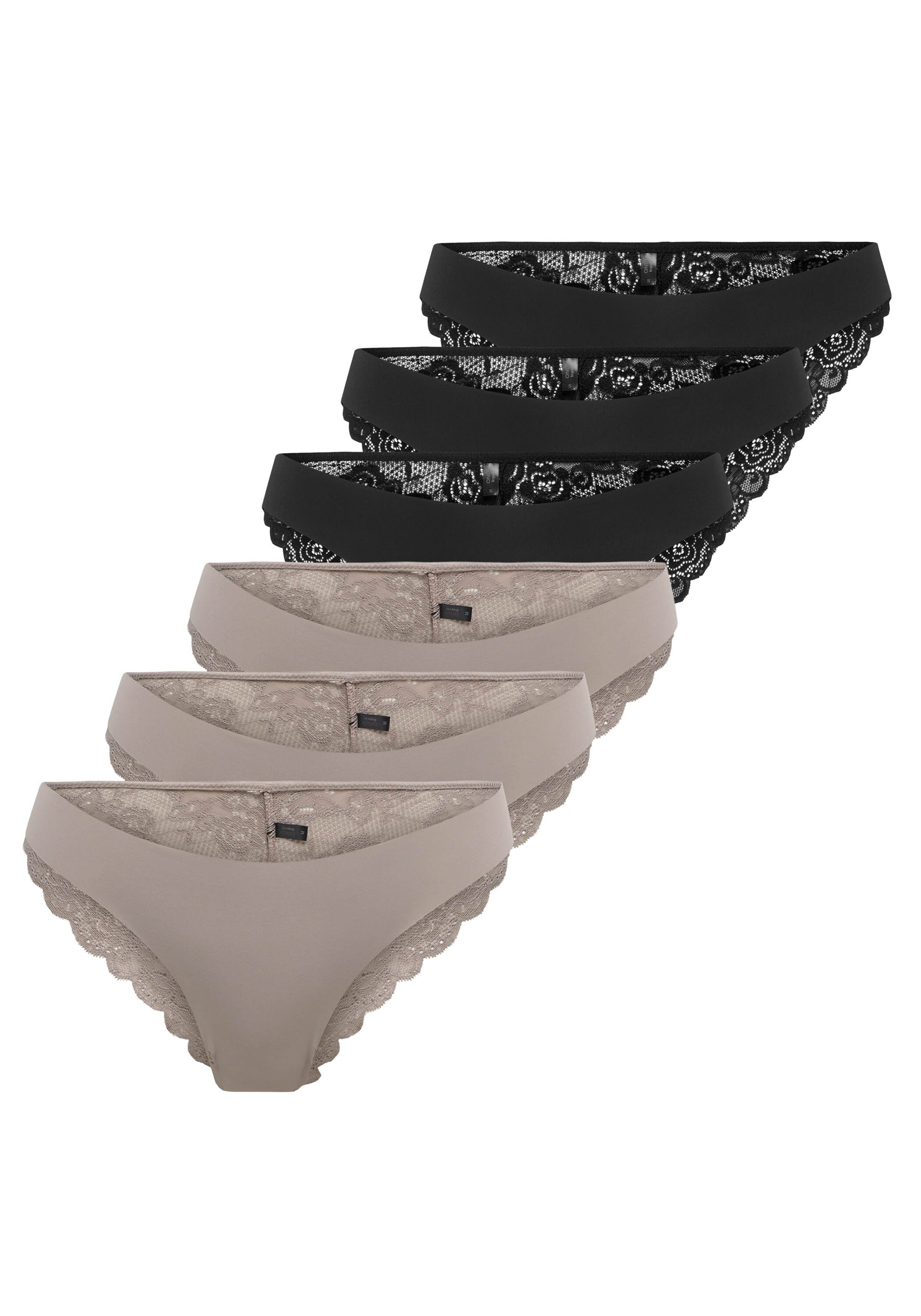 ONLY Slip »Slip ONLCHLOE LACE BRAZIL 6P 6er Pack«