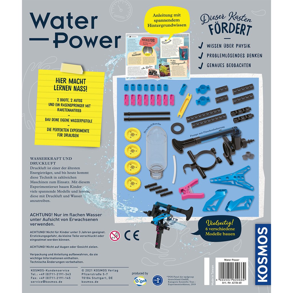 Kosmos Modellbausatz »Water Power«