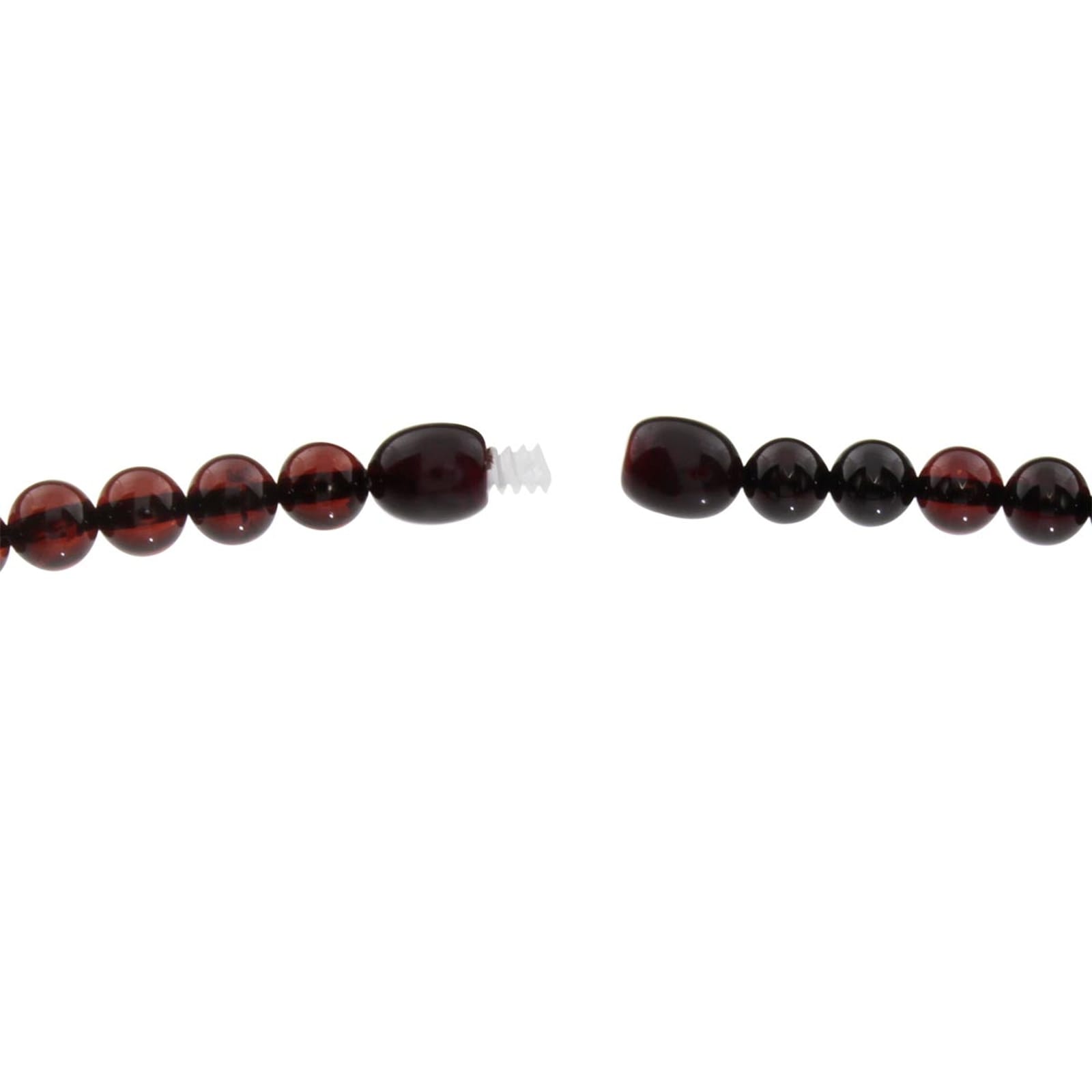 OSTSEE-SCHMUCK Kette ohne Anhänger »- Kugel 6 mm - Bernstein -,«