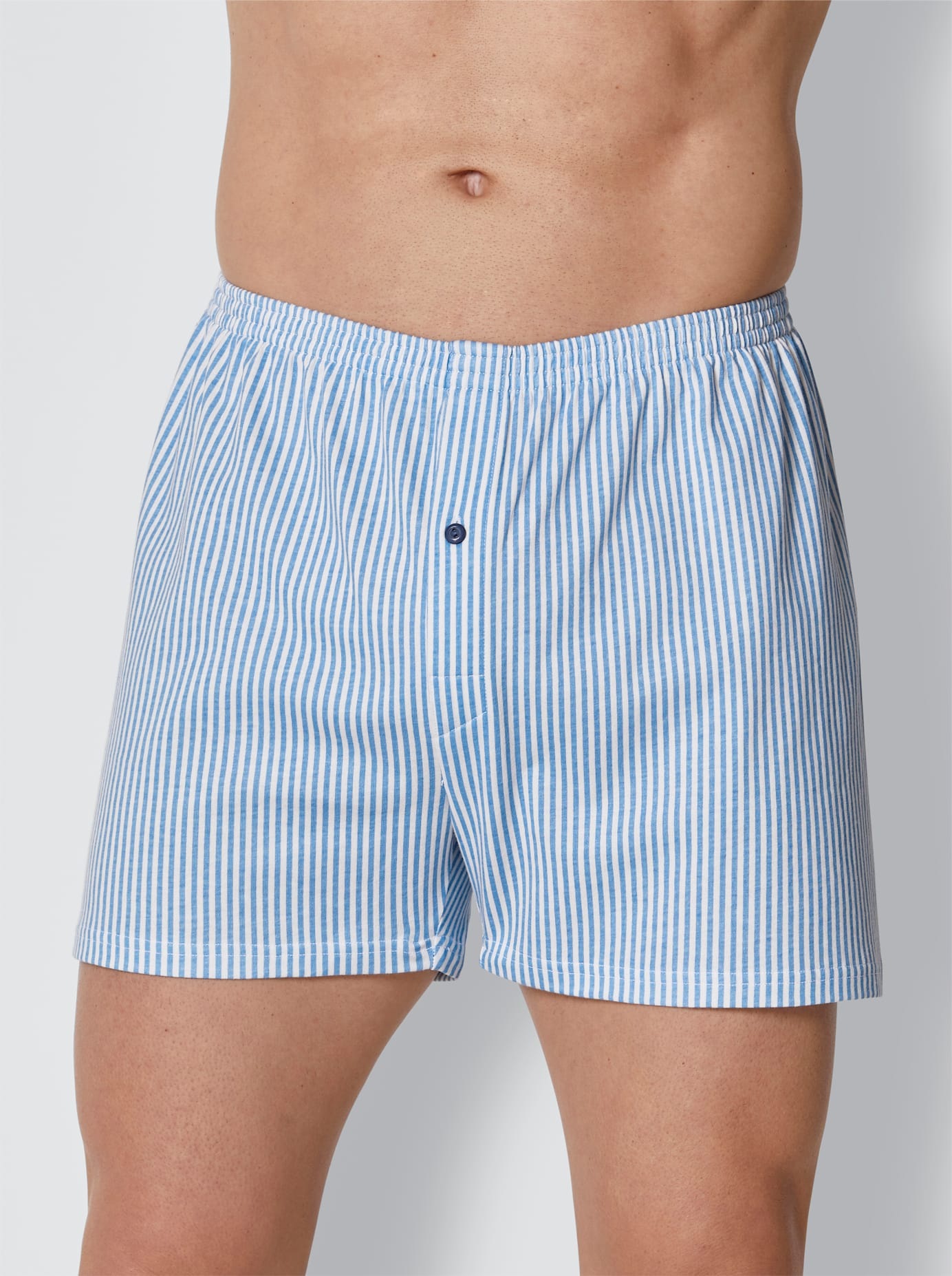 Kings Club Herren Boxershorts 3 Stk. tlg. in blau, Größe 9
