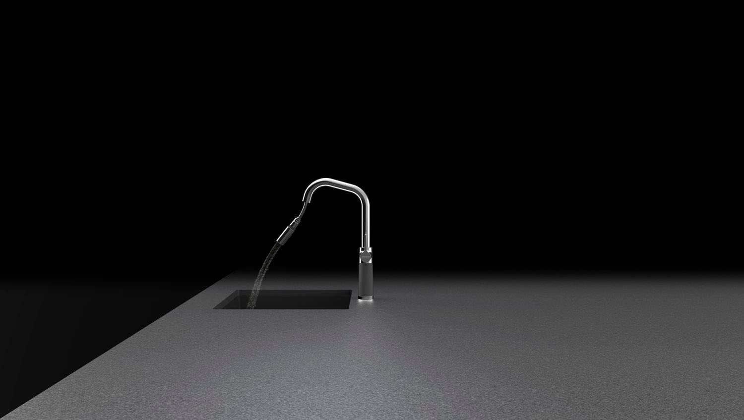 Schock Küchenarmatur »SC-530 SB« ausziehbar, Strahl-Brause, Rückflussverhinderer, Schwenkbereich 120°