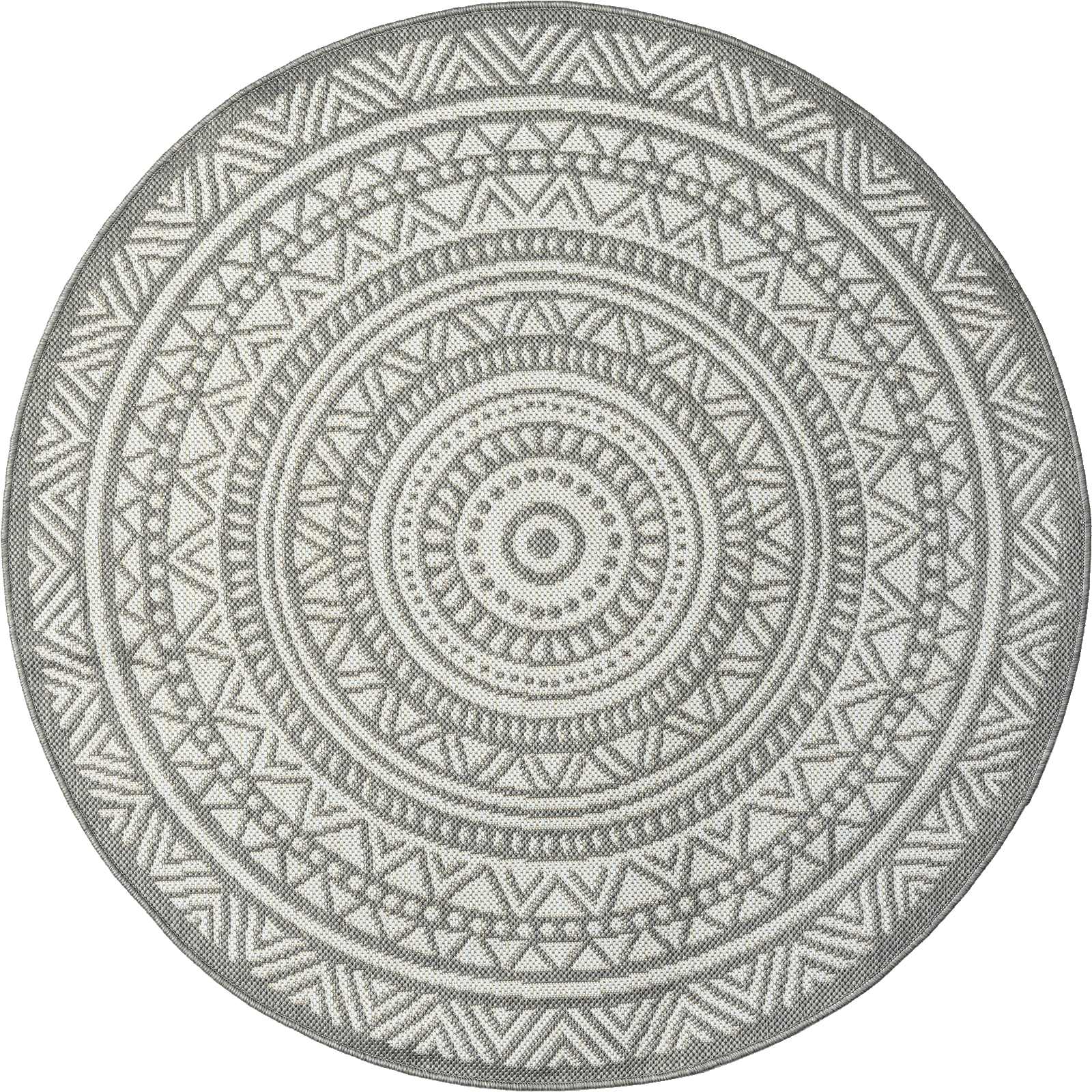 the carpet Teppich »Mistra« rund 1 mm Höhe