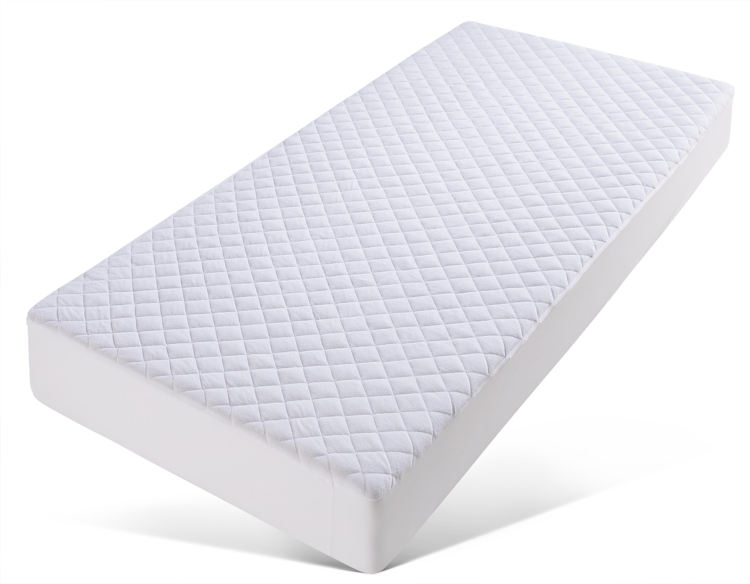 my home Matratzenschutzbezug »Tindy«, (Spar-Set, 2 St.), wasserdicht mit Spannumrandung für Matratzen bis 25cm Höhe
