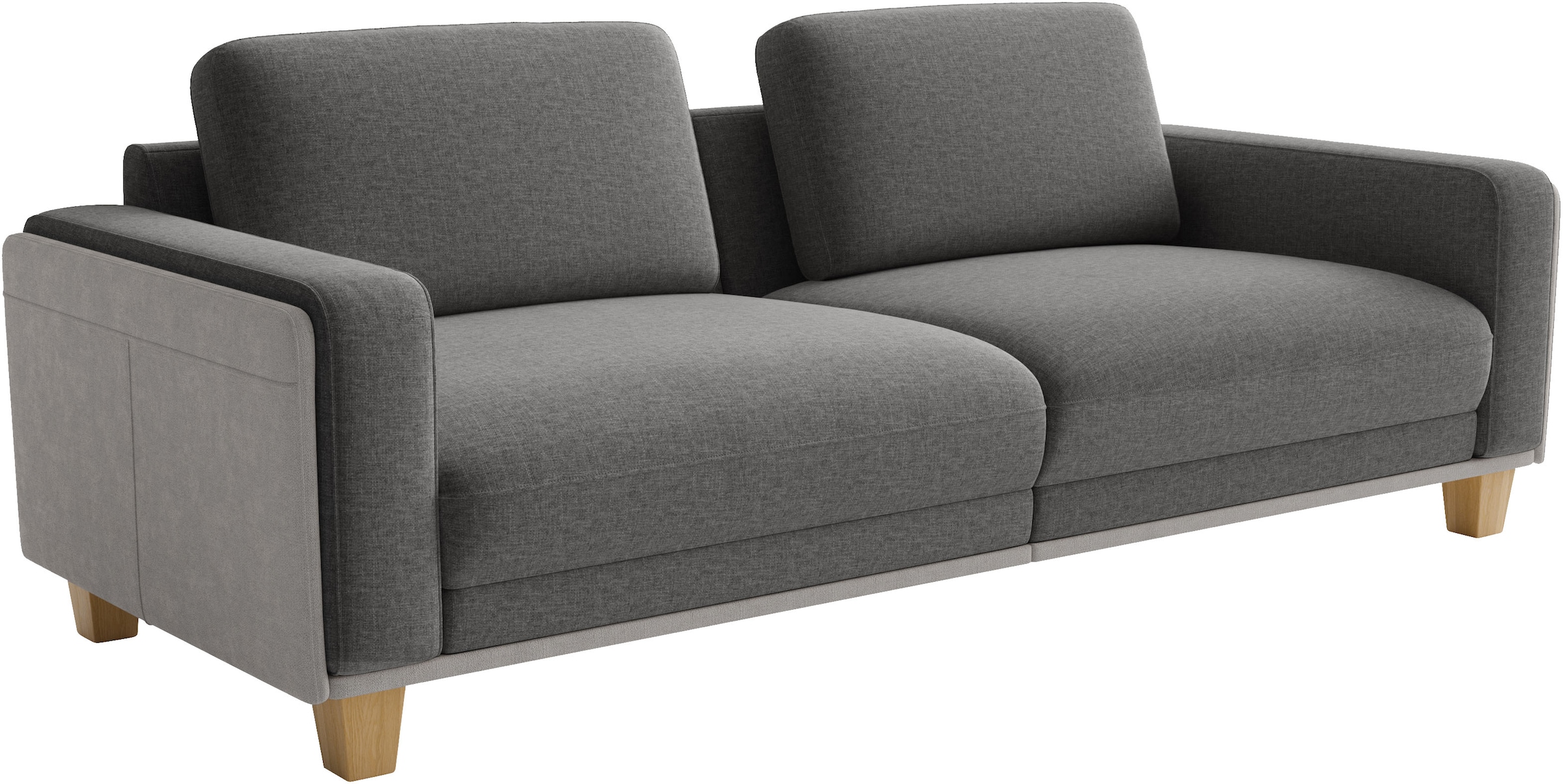 sit&more Big-Sofa »Concept« Modernes Sofa in drei Fußfarben zur Auswahl