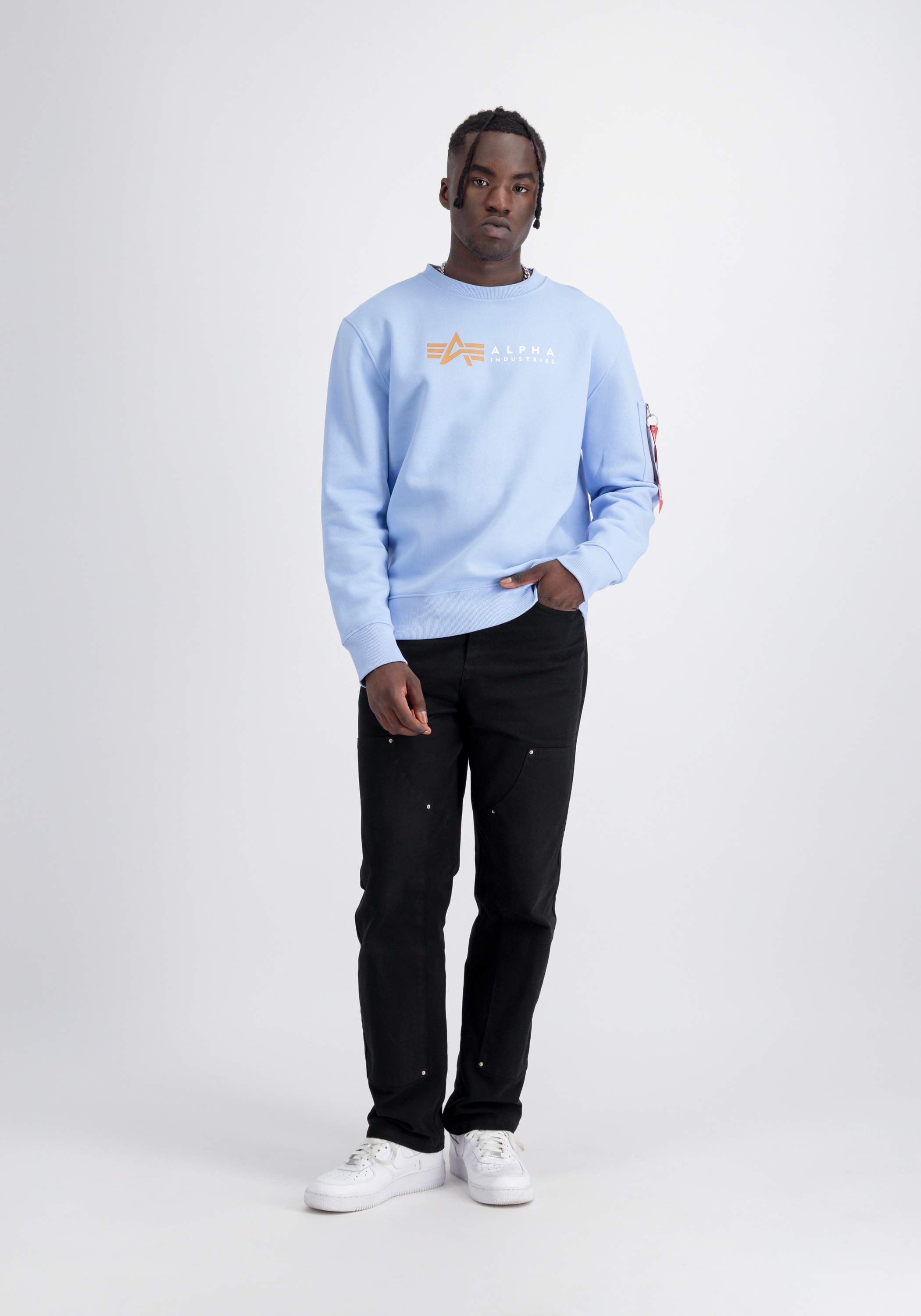 Alpha Industries Sweater »Alpha Industries Men - Sweatshirts Alpha Label Sweater«
