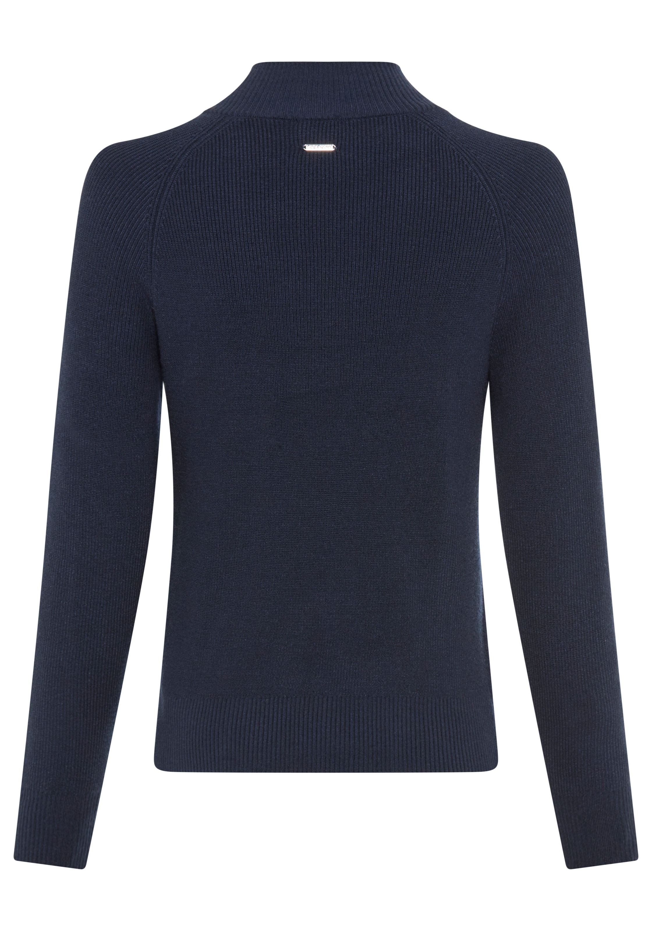 Laura Scott Strickpullover kuscheliger Winterstrick mit Knopfdetail und Stehkragen