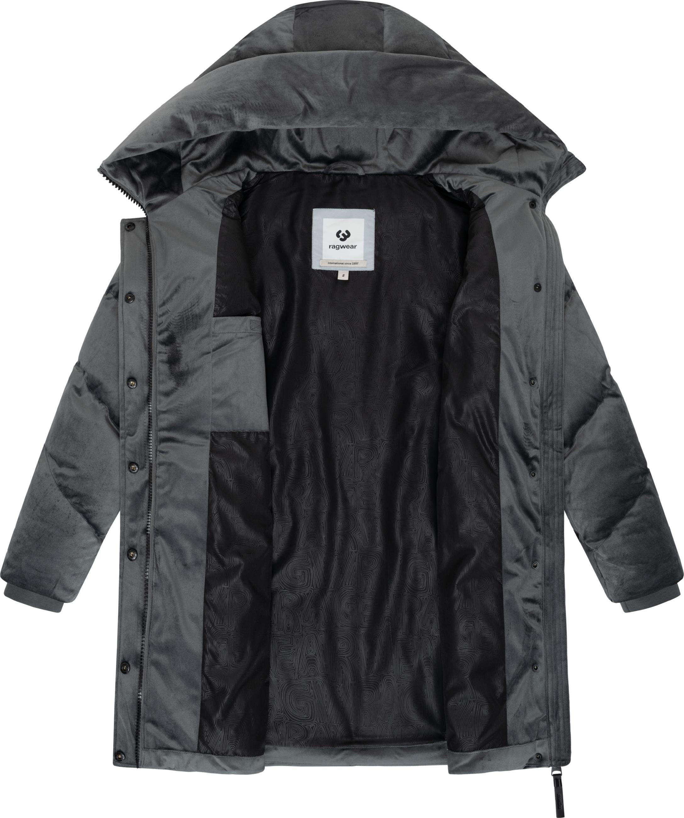 Ragwear Kurzmantel »Kurzmantel Avelin Velvet YOUMODO«