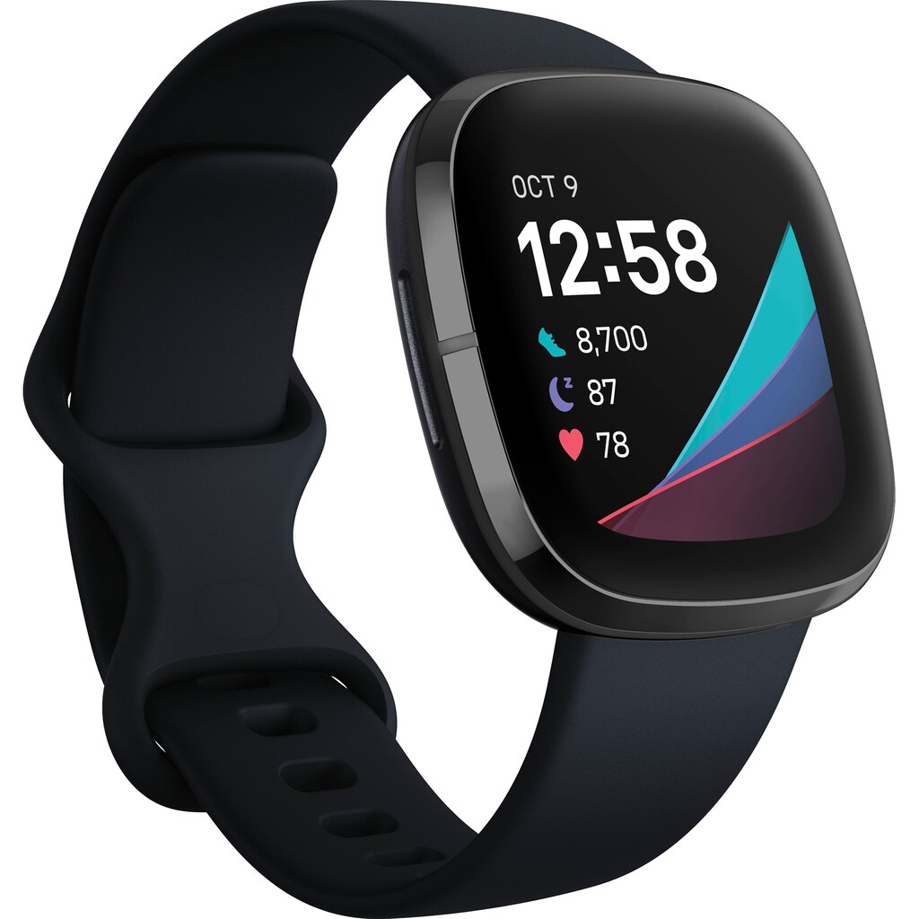 fitbit by Google Smartwatch »Sense«, (FitbitOS5)