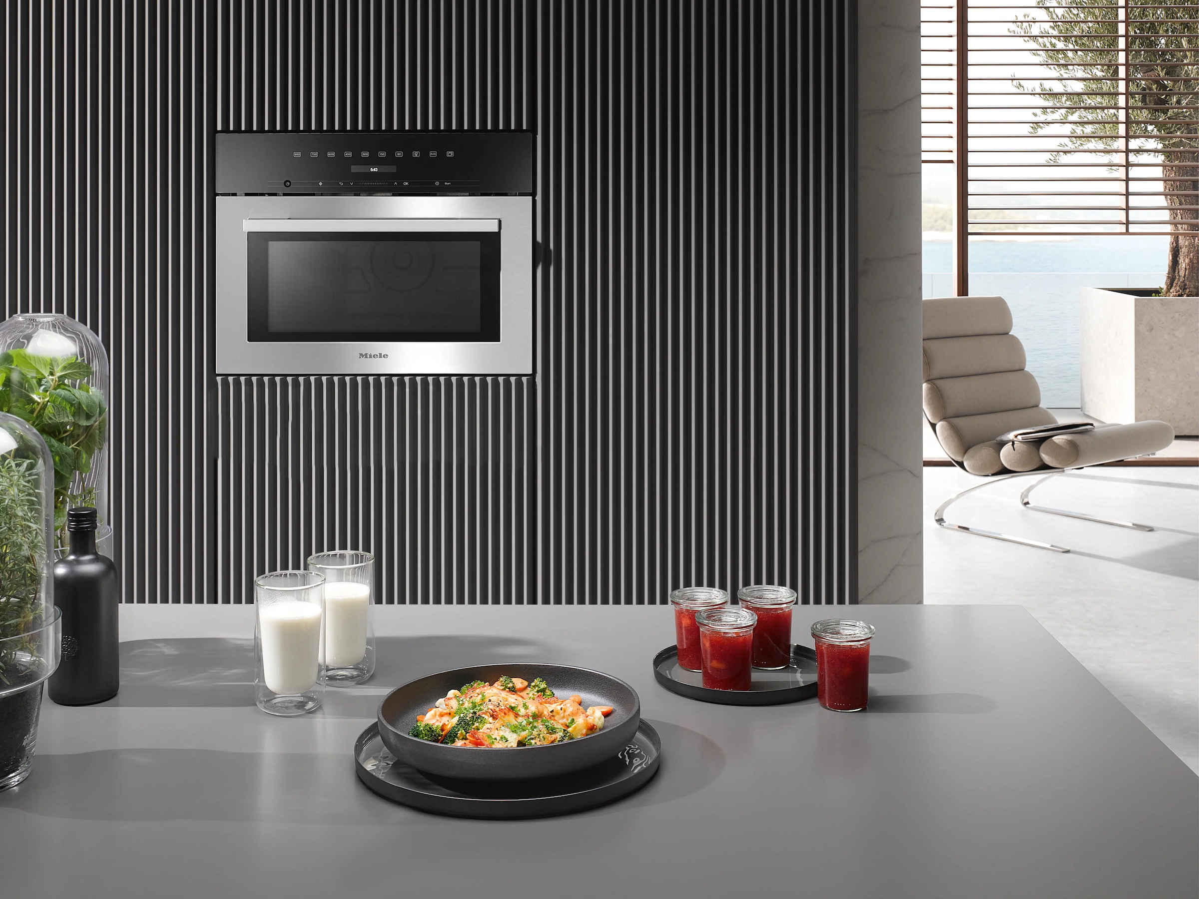 Miele Einbau-Mikrowelle »M 7140 TC«, Mikrowelle, 900 W