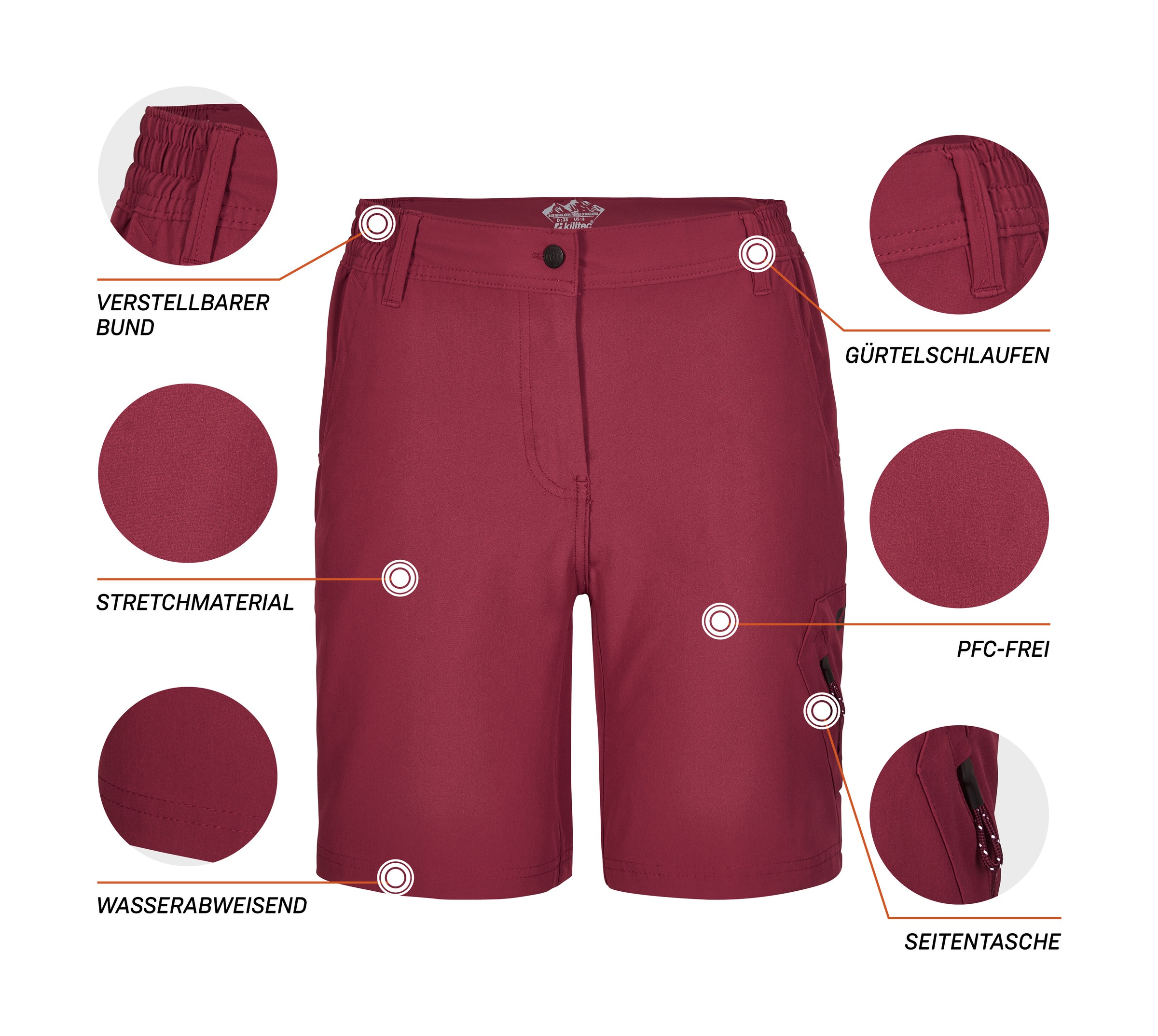 Killtec Bermudas »KOS 248 WMN BRMDS«