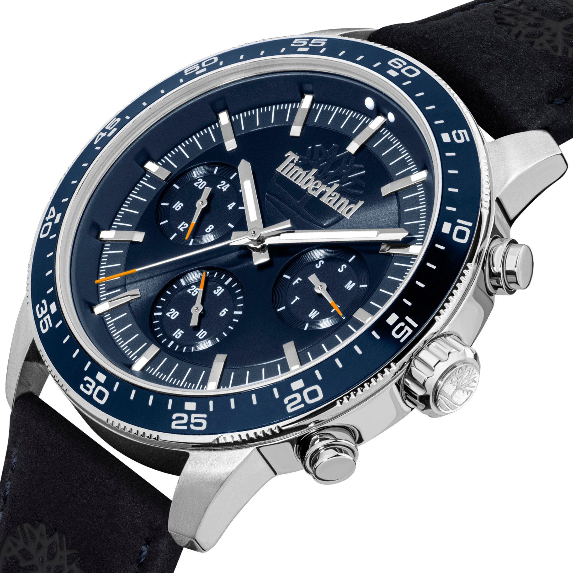 Timberland Multifunktionsuhr »PARKMAN«, Armbanduhr, Quarzuhr, Herrenuhr, Datum