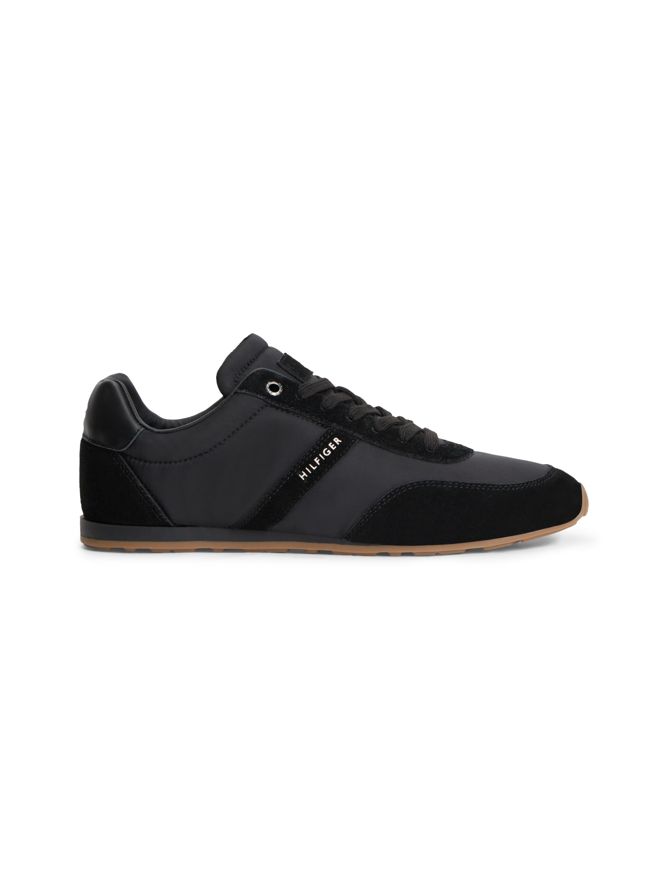 Tommy Hilfiger Sneaker »TH LO RUN ICON SUMMER MIX«  Freizeitschuh, Halbschuh, Schnürschuh, weiche Schaftrand-Polsterung