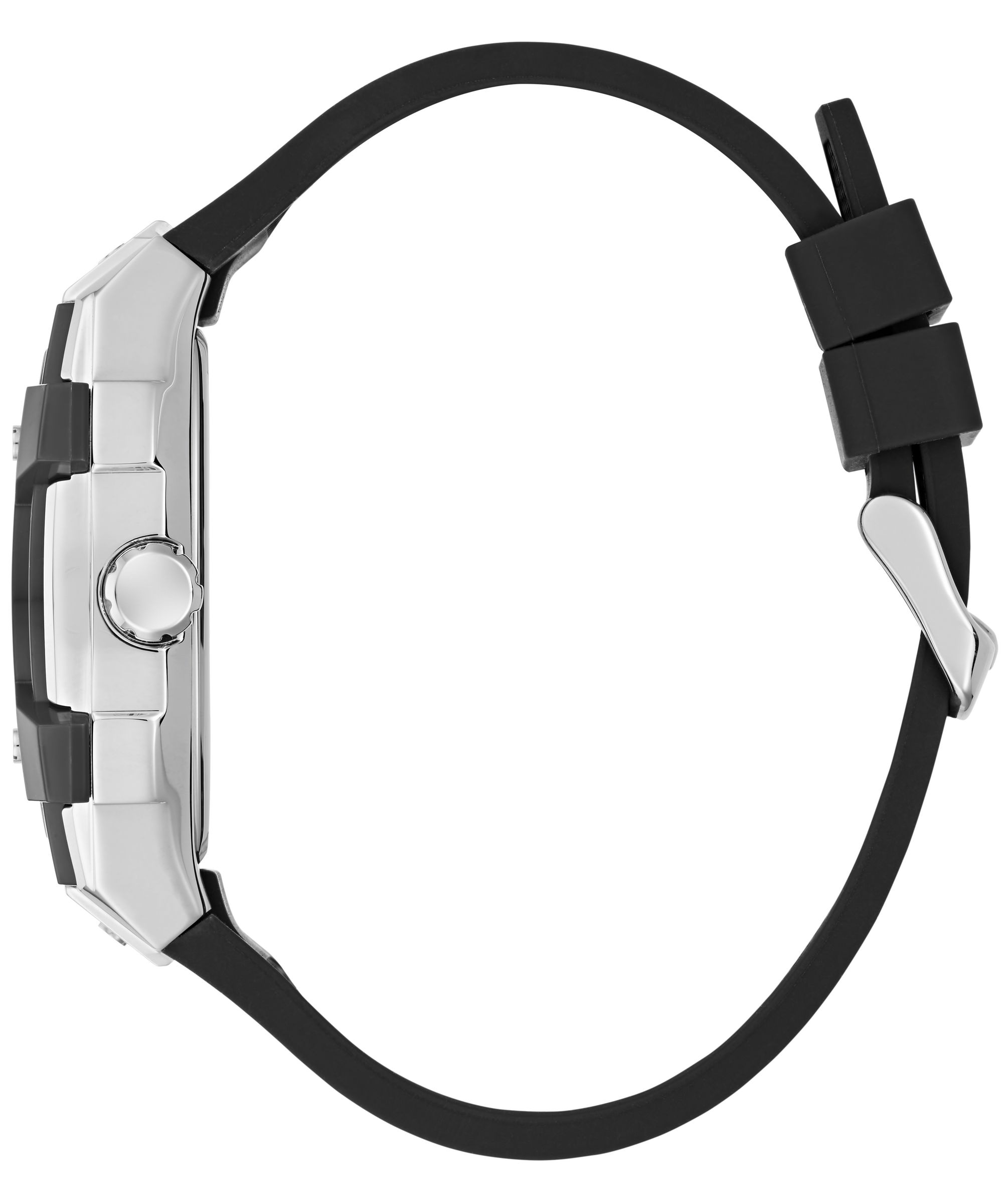 Guess Multifunktionsuhr »PHOENIX« Quarzuhr, Armbanduhr, Herrenuhr, Silikonarmband, analog, Wochentag