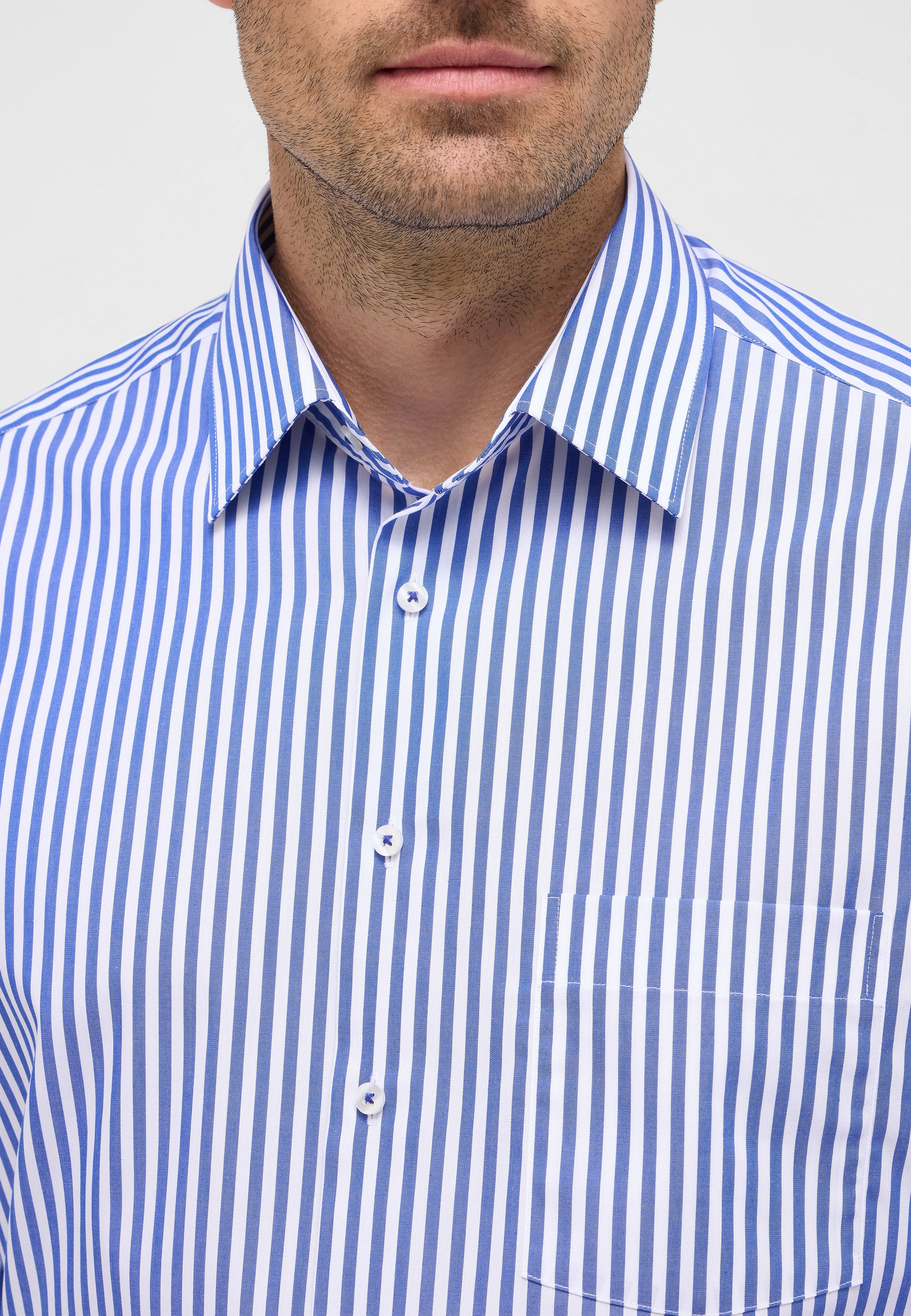 Eterna Langarmhemd »MODERN FIT«, NON IRON (bügelfrei)