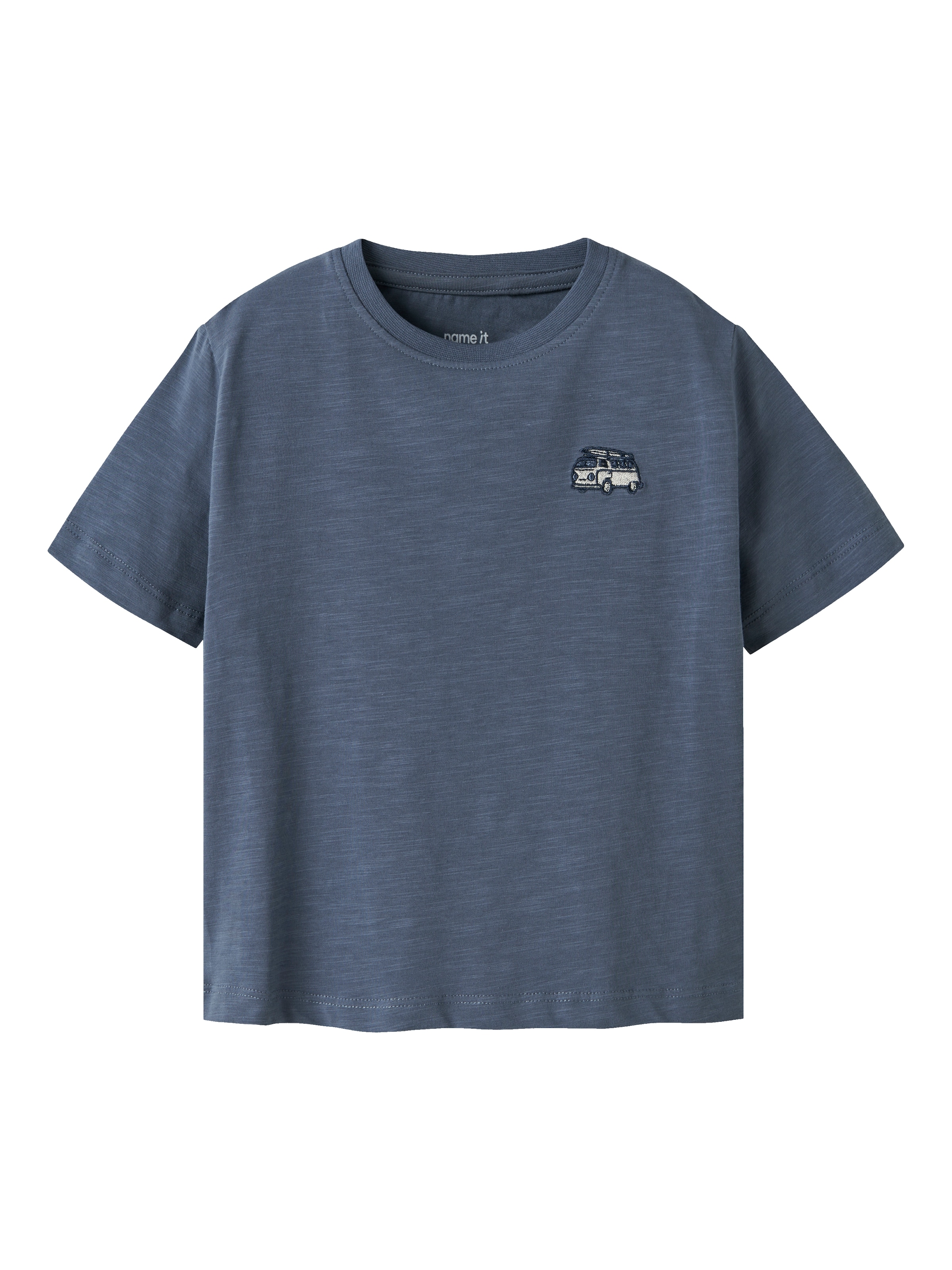 Name It T-Shirt »NMMJENSO SS NREG TOP« Baumwollmischung, regular fit
