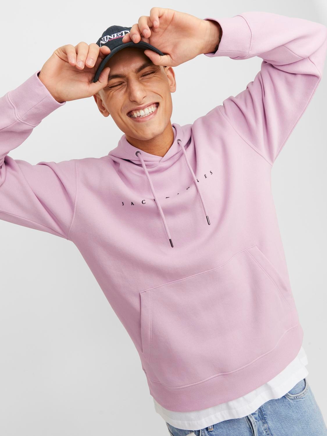 Jack & Jones Kapuzensweatshirt »JJESTAR JJ SWEAT HOOD NOOS«, mit Logo Print im 3D Look