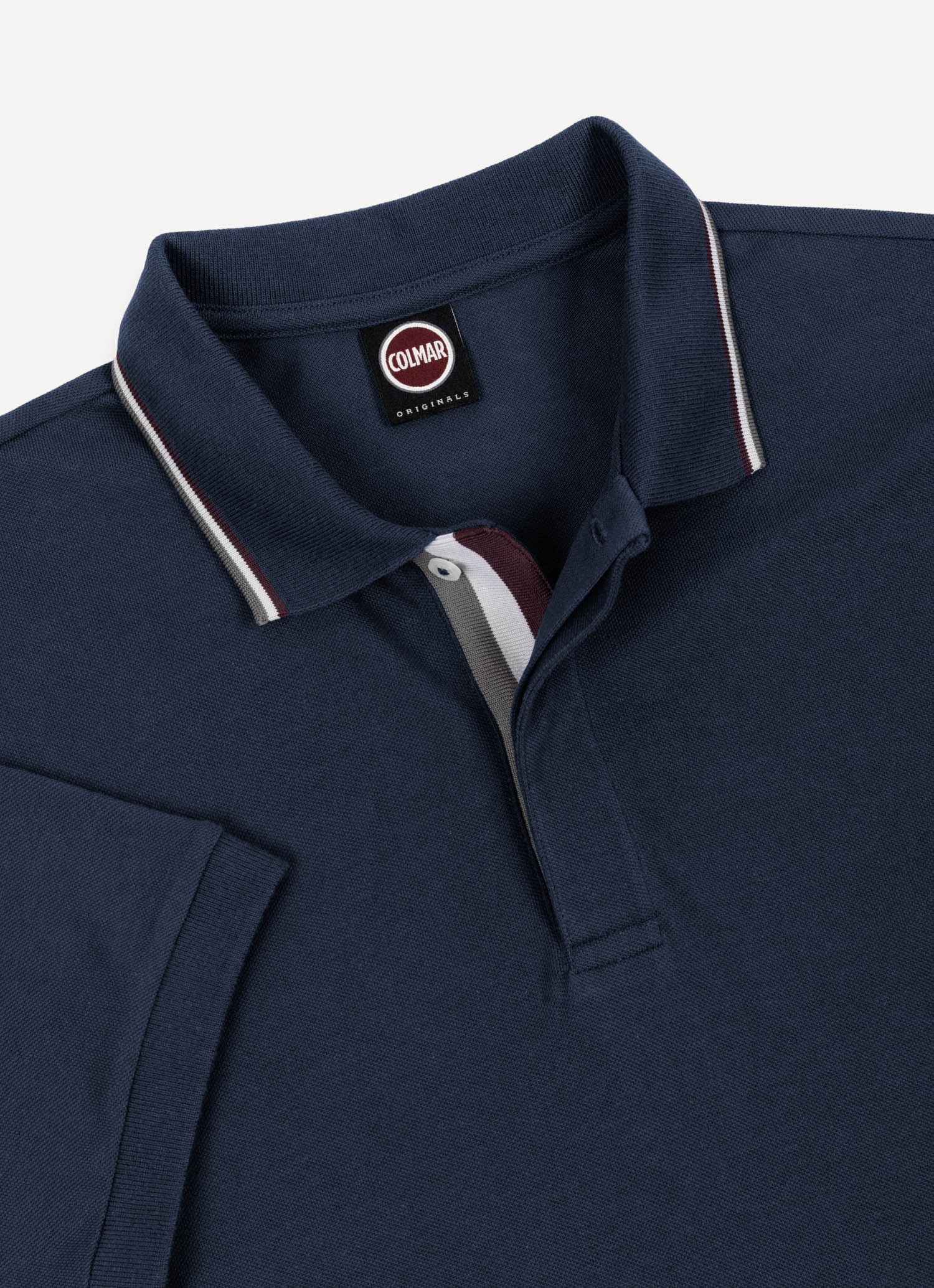 Colmar Poloshirt »MENS KNITTED SHIRT« aus Baumwolle, verdeckte Knopfleiste, regular fit